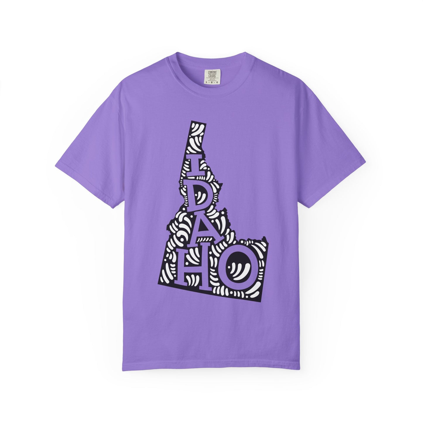 Idaho "Woodcut Series" T-Shirt - 14 Colors in 7 Sizes Available!