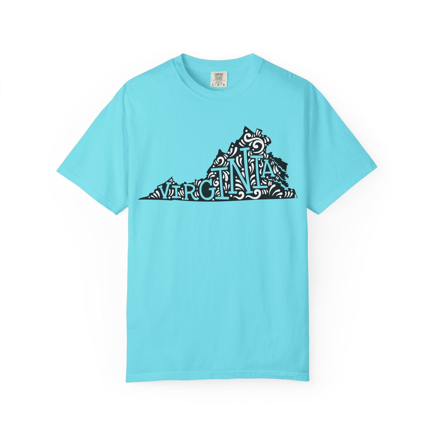 Virginia "Woodcut Series" T-Shirt - 14 Colors in 7 Sizes Available!
