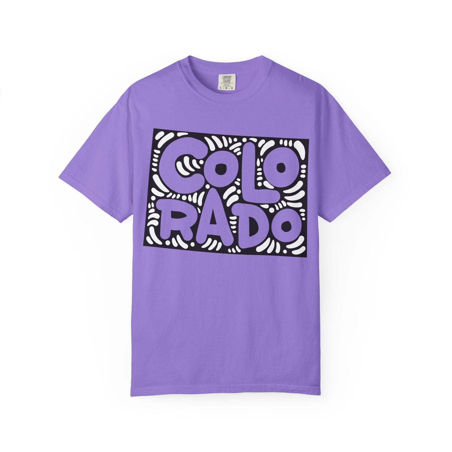 Colorado "Woodcut Series" T-Shirt - 14 Colors in 7 Sizes Available!