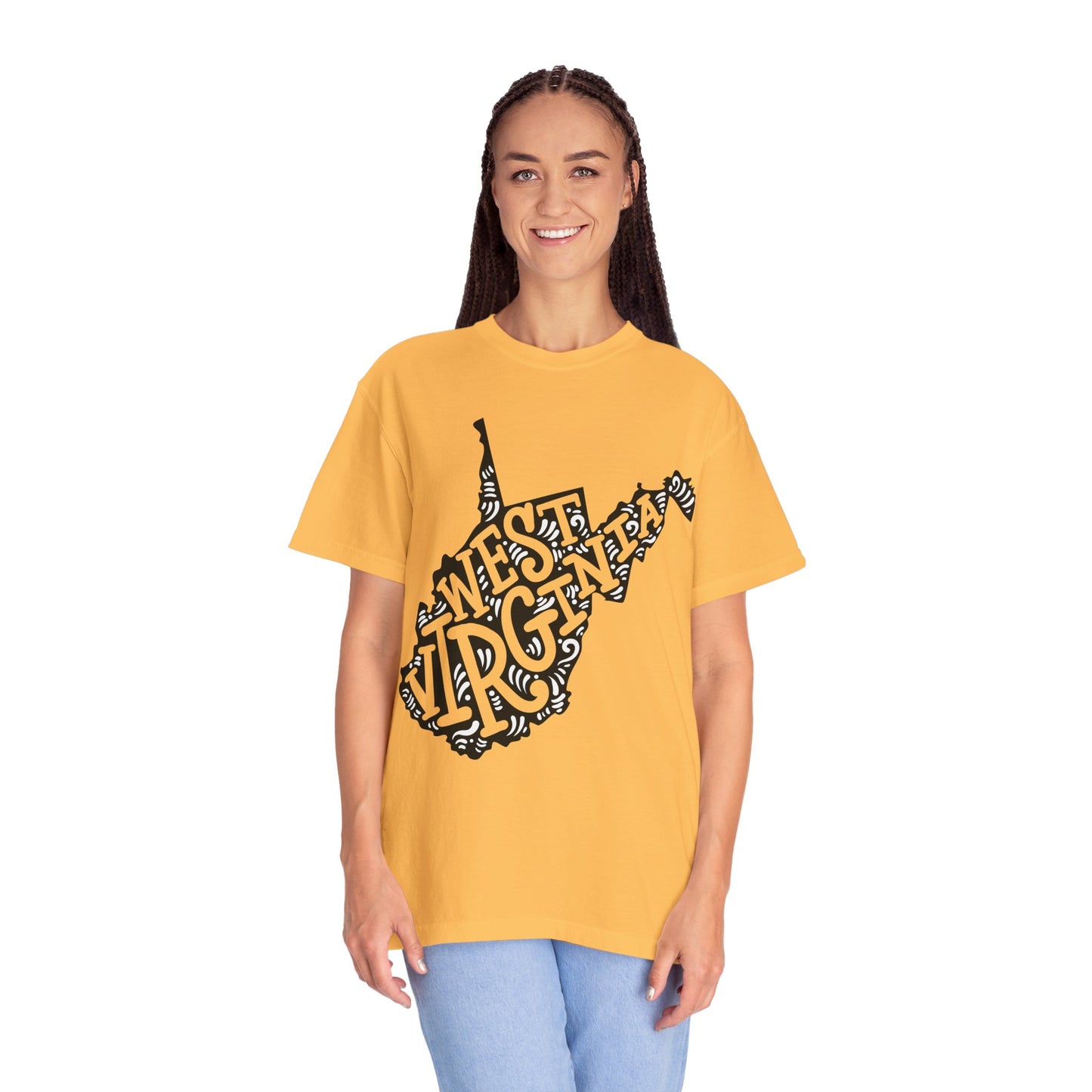 West Virginia "Woodcut Series" T-Shirt - 14 Colors in 7 Sizes Available!