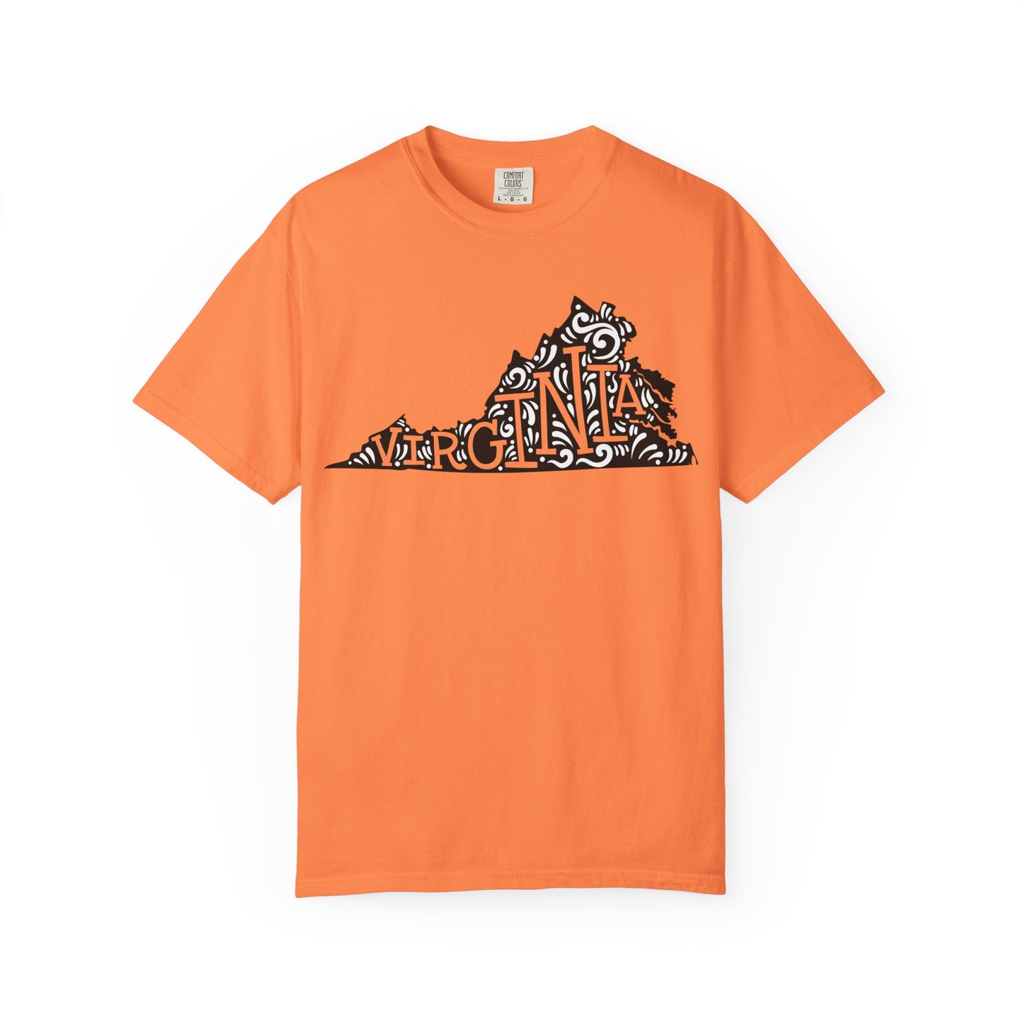 Virginia "Woodcut Series" T-Shirt - 14 Colors in 7 Sizes Available!