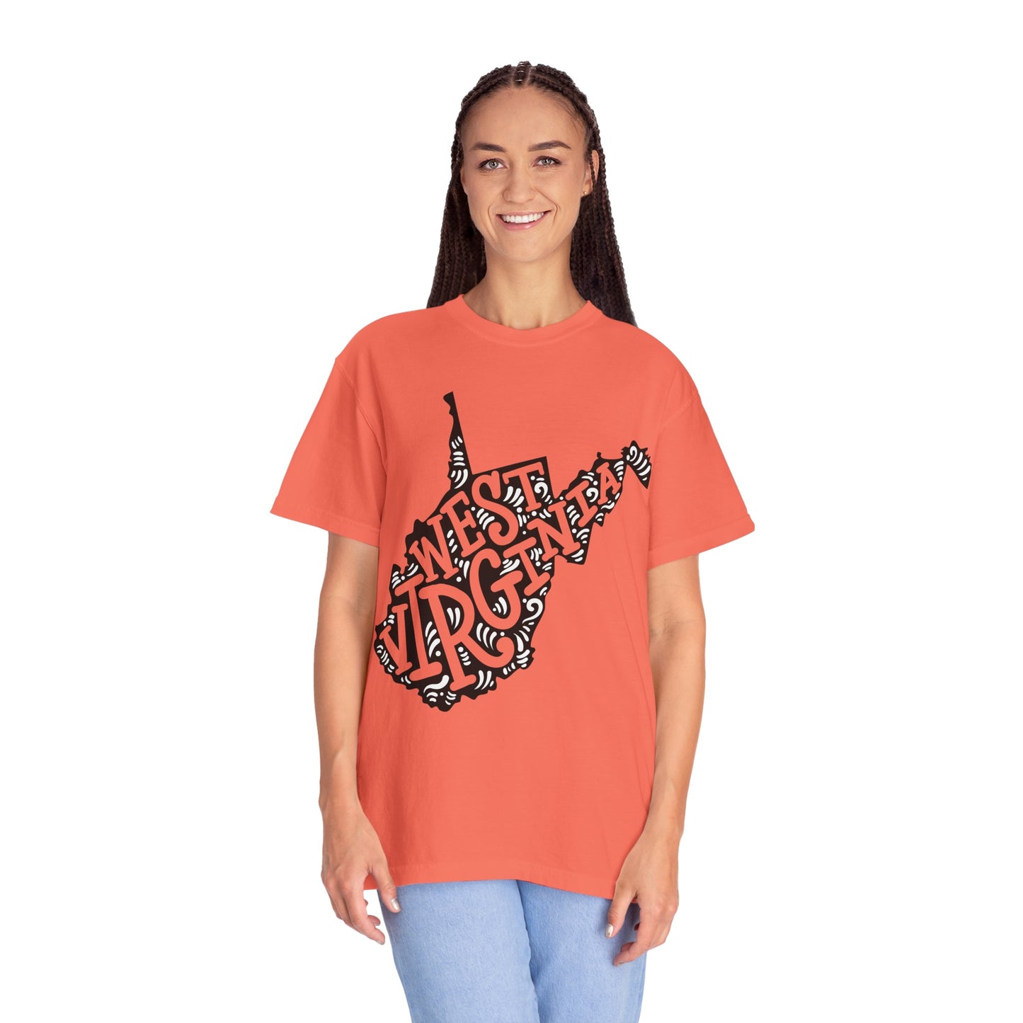 West Virginia "Woodcut Series" T-Shirt - 14 Colors in 7 Sizes Available!