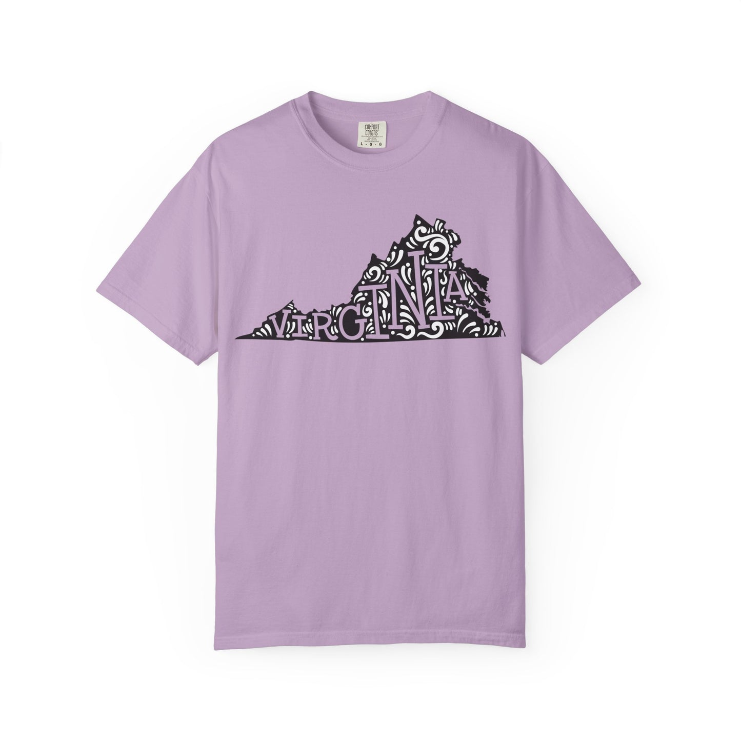 Virginia "Woodcut Series" T-Shirt - 14 Colors in 7 Sizes Available!