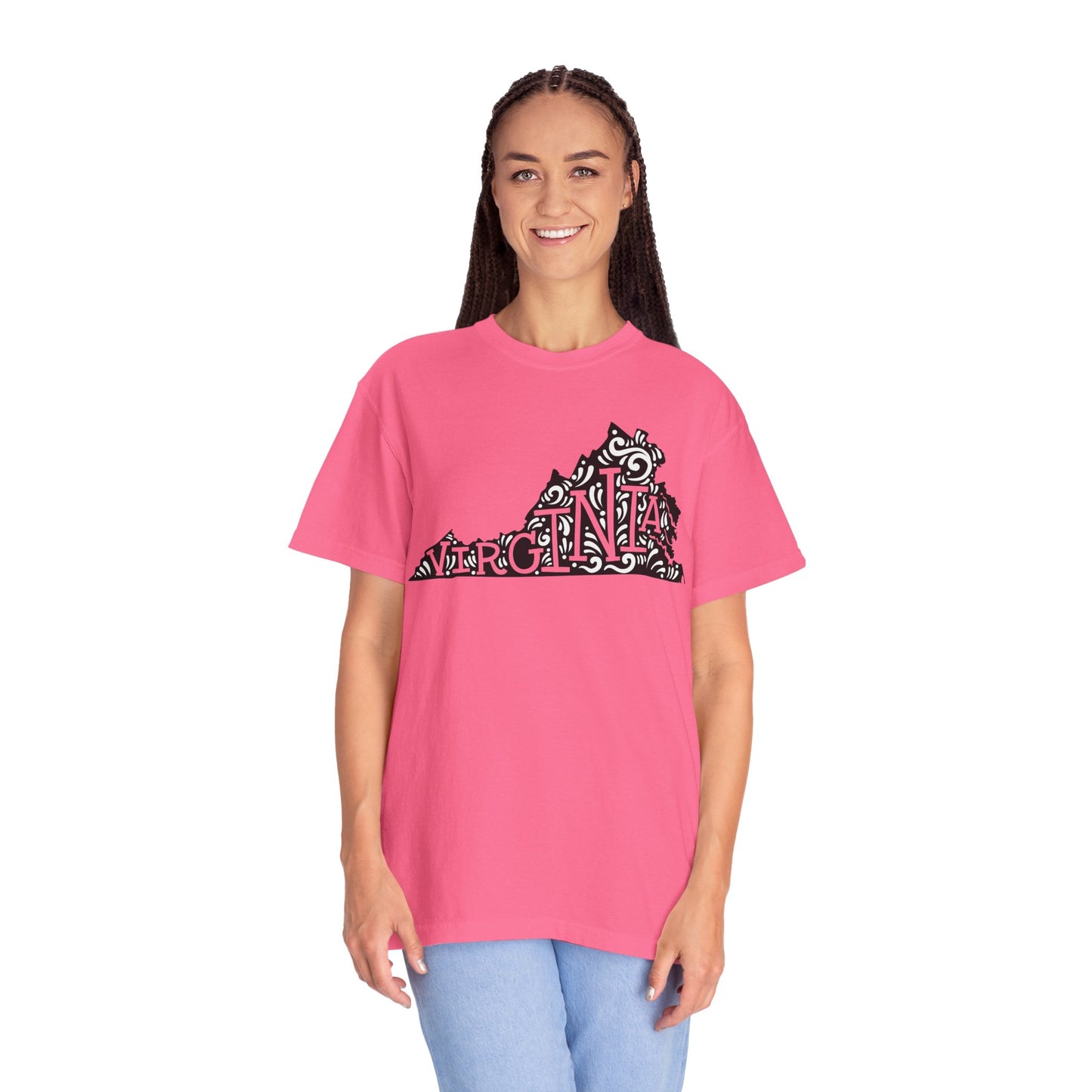 Virginia "Woodcut Series" T-Shirt - 14 Colors in 7 Sizes Available!