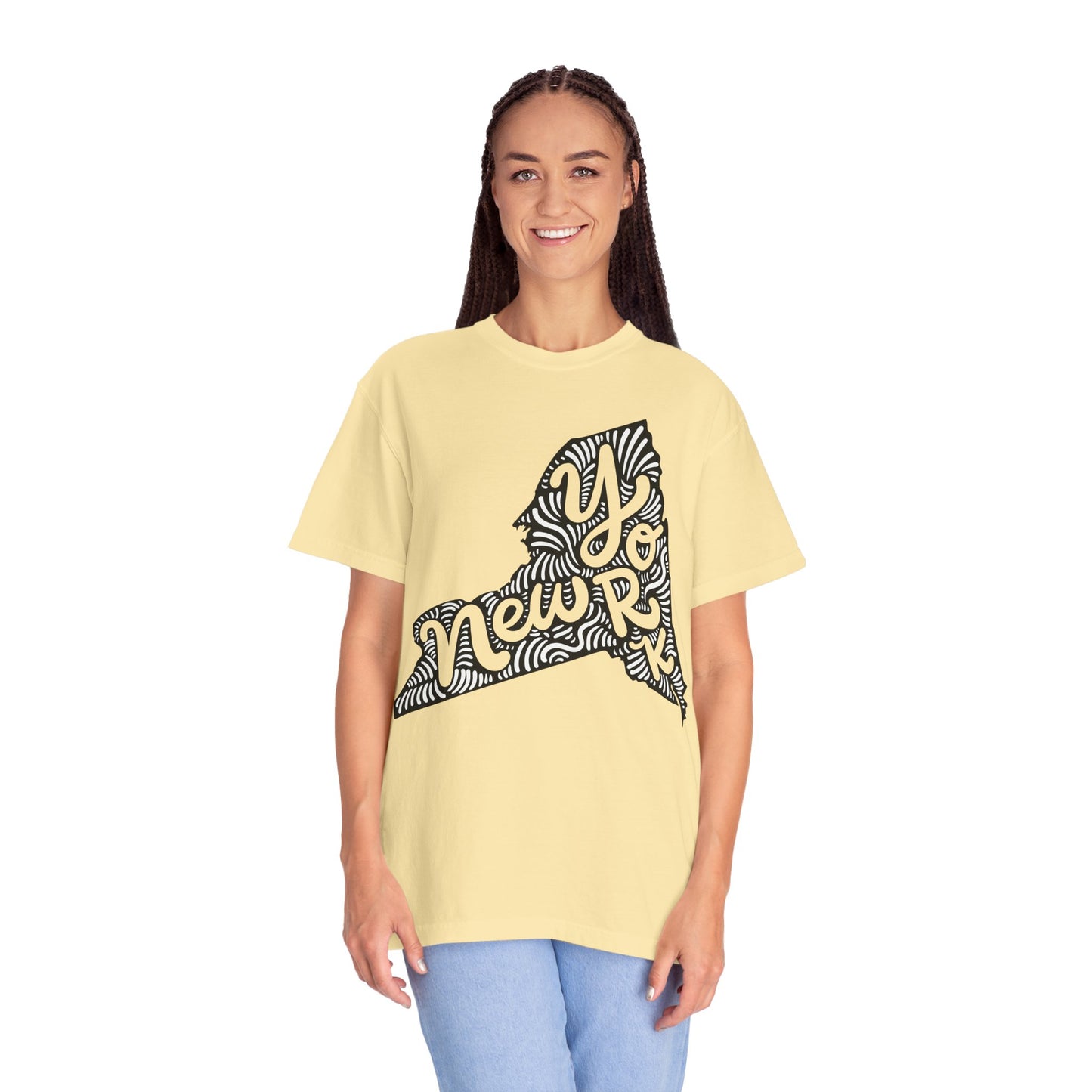 New York "Woodcut Series" T-Shirt - 14 Colors in 7 Sizes Available!
