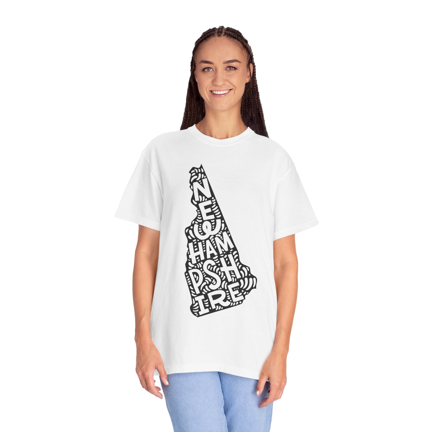 New Hampshire "Woodcut Series" T-Shirt - 14 Colors in 7 Sizes Available!