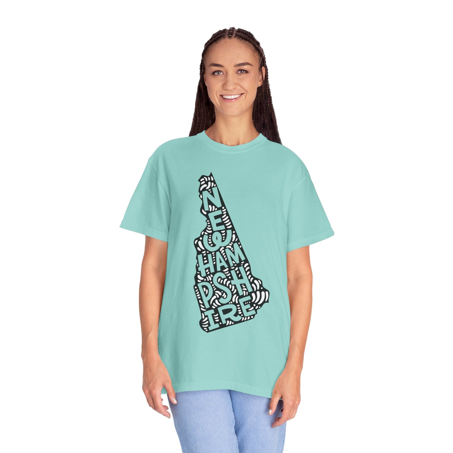 New Hampshire "Woodcut Series" T-Shirt - 14 Colors in 7 Sizes Available!