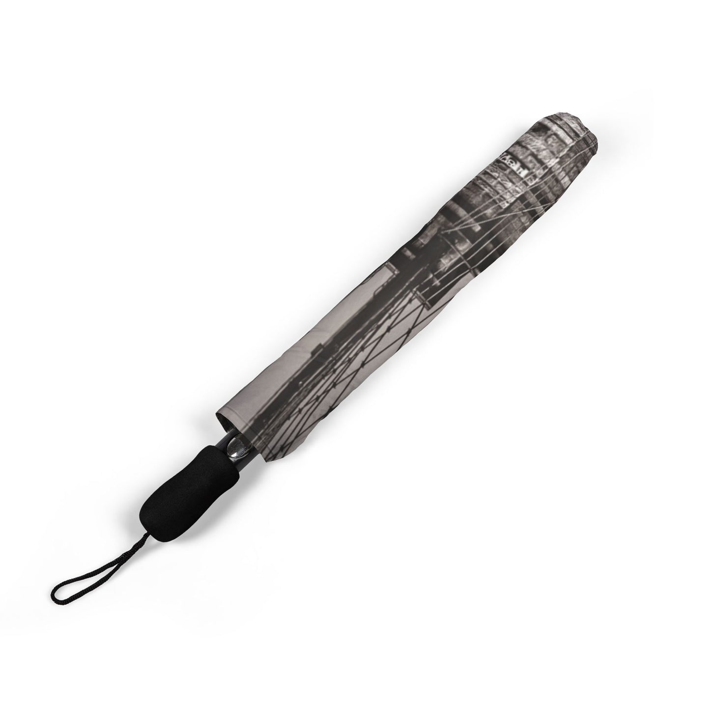 Vintage Brooklyn Bridge New York City 48" Semi-Automatic Foldable Umbrella