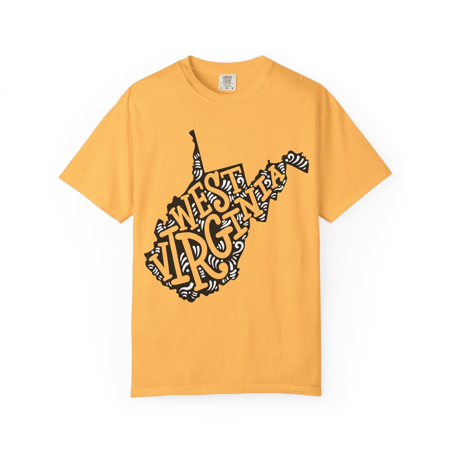 West Virginia "Woodcut Series" T-Shirt - 14 Colors in 7 Sizes Available!