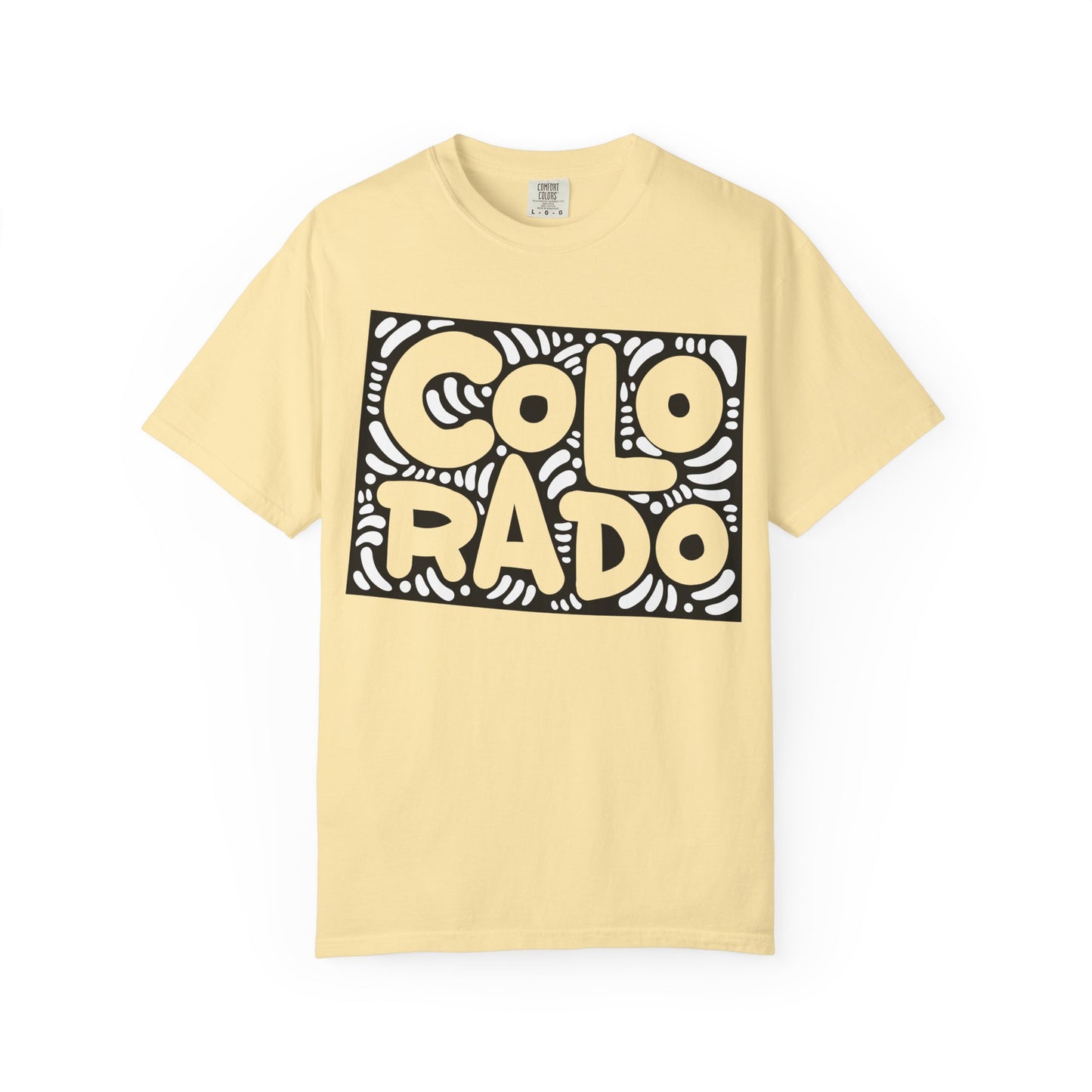 Colorado "Woodcut Series" T-Shirt - 14 Colors in 7 Sizes Available!
