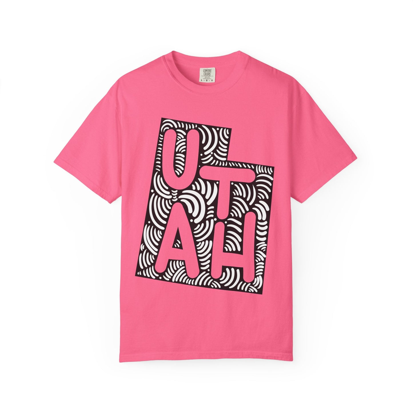 Utah "Woodcut Series" T-Shirt - 14 Colors in 7 Sizes Available!