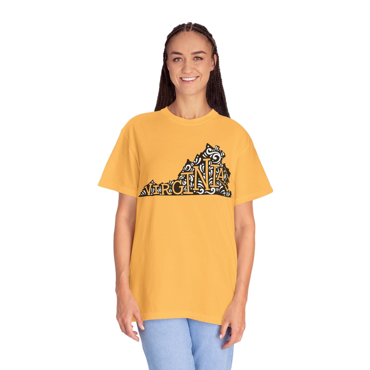 Virginia "Woodcut Series" T-Shirt - 14 Colors in 7 Sizes Available!