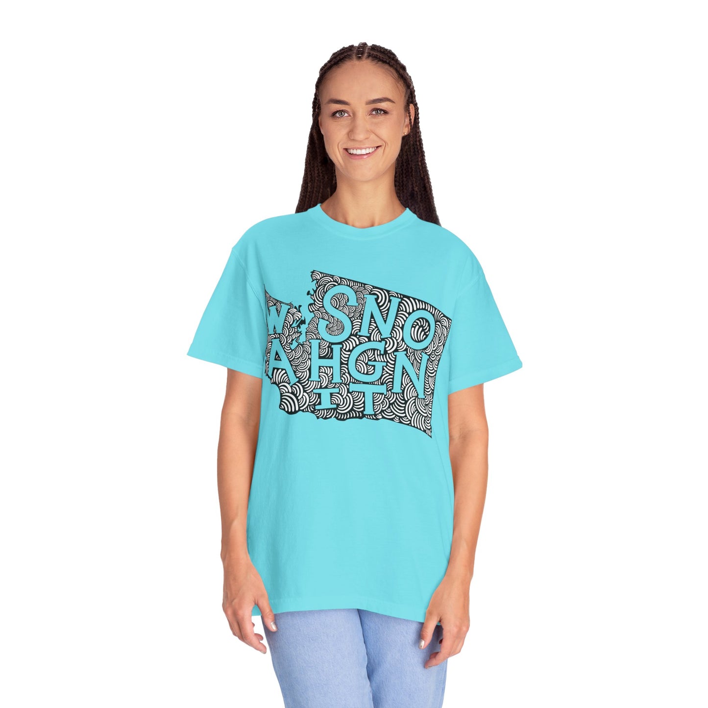 Washington "Woodcut Series" T-Shirt - 14 Colors in 7 Sizes Available!