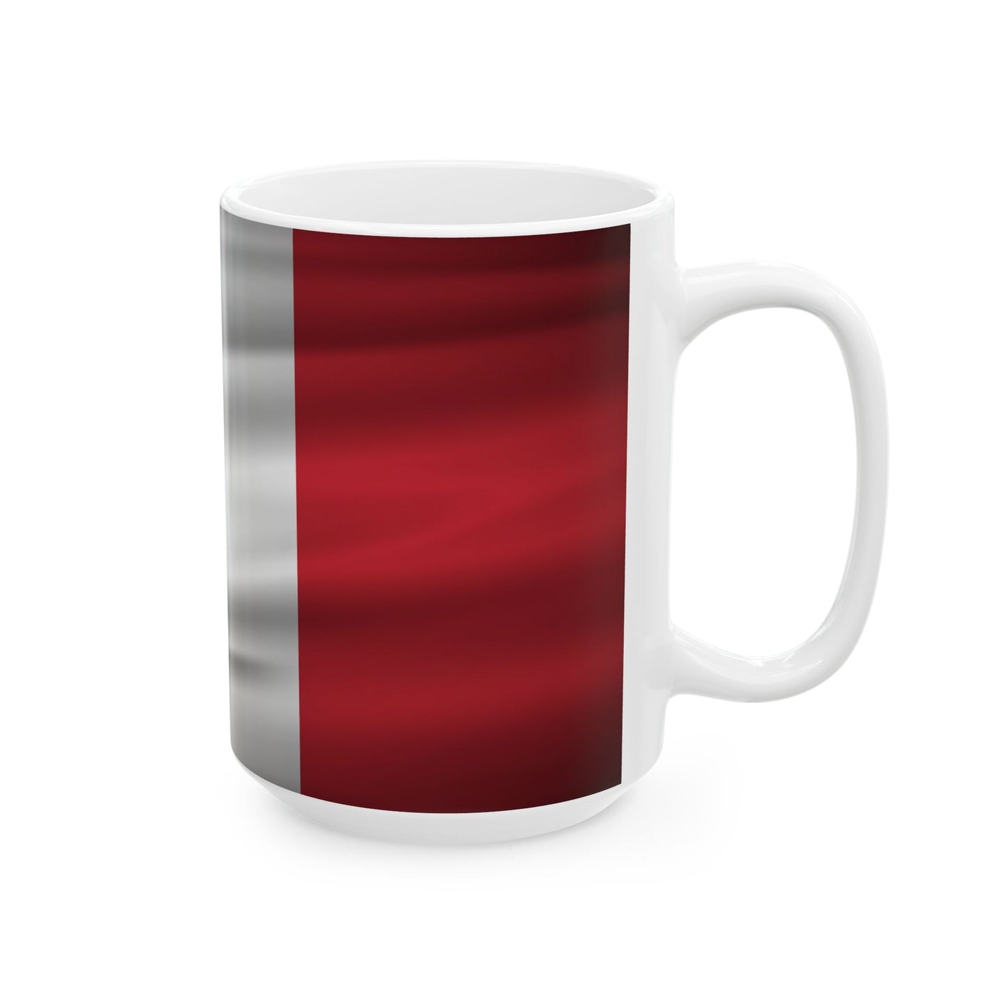 Italy Waving Flag Ceramic Mug - Available in 11oz & 15oz