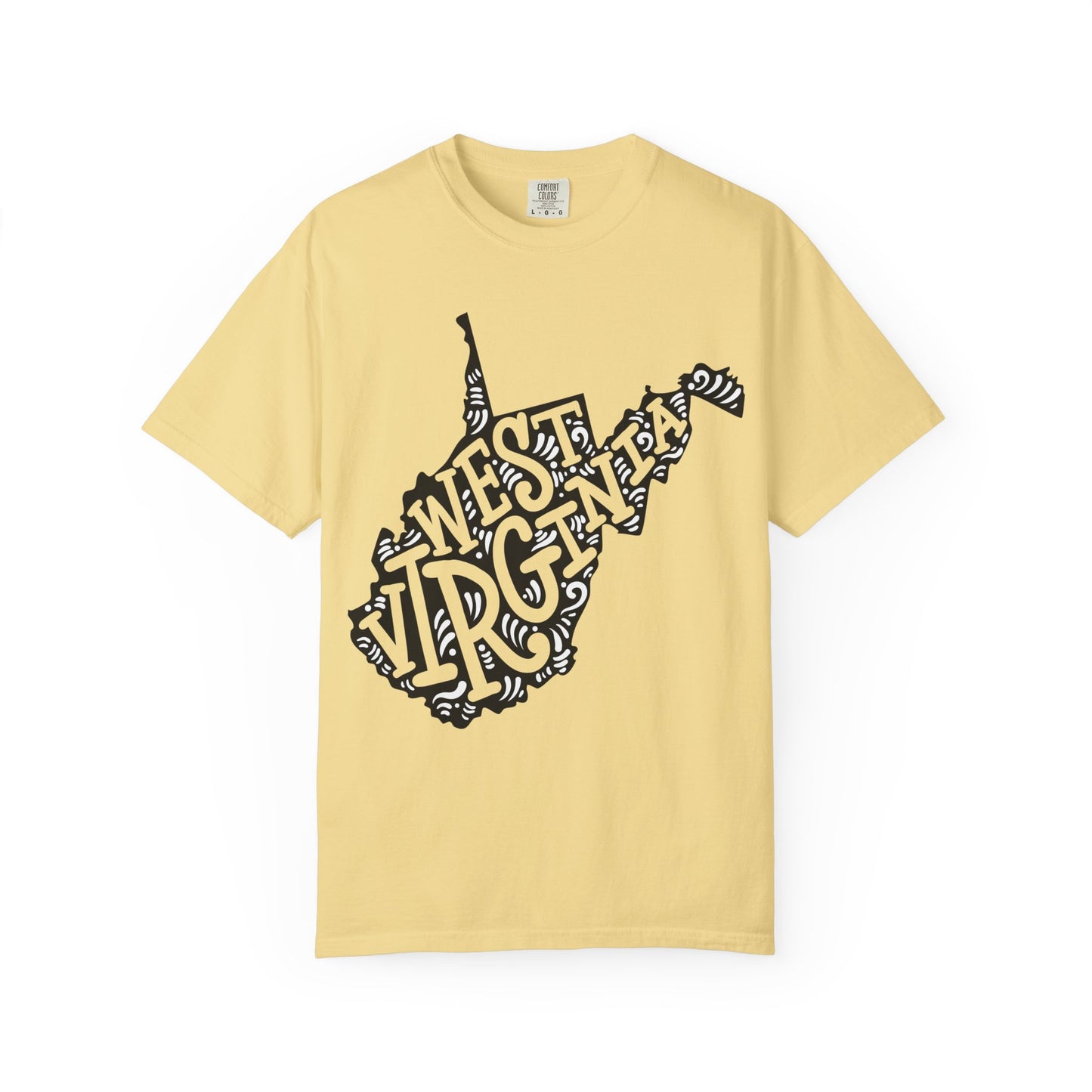 West Virginia "Woodcut Series" T-Shirt - 14 Colors in 7 Sizes Available!