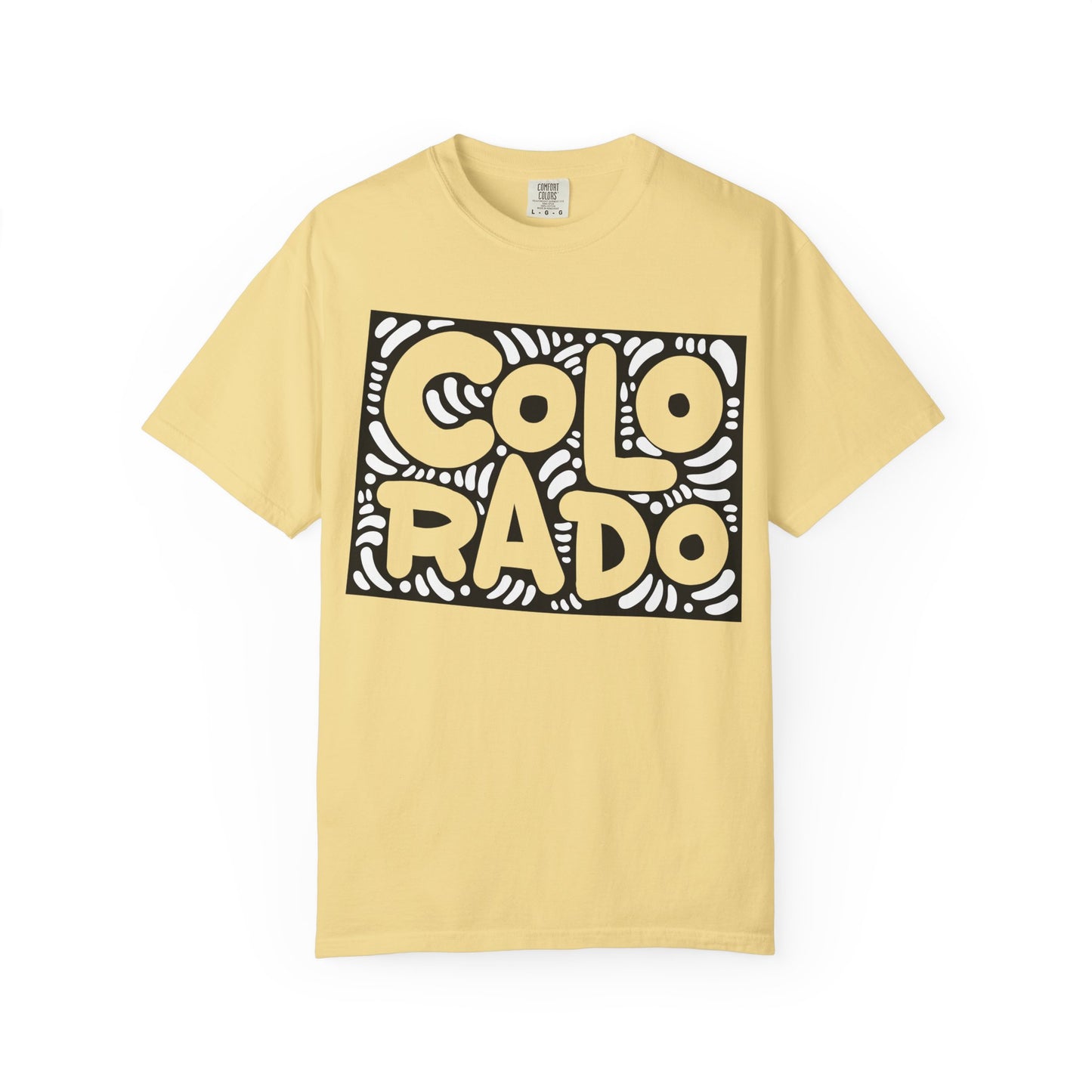 Colorado "Woodcut Series" T-Shirt - 14 Colors in 7 Sizes Available!