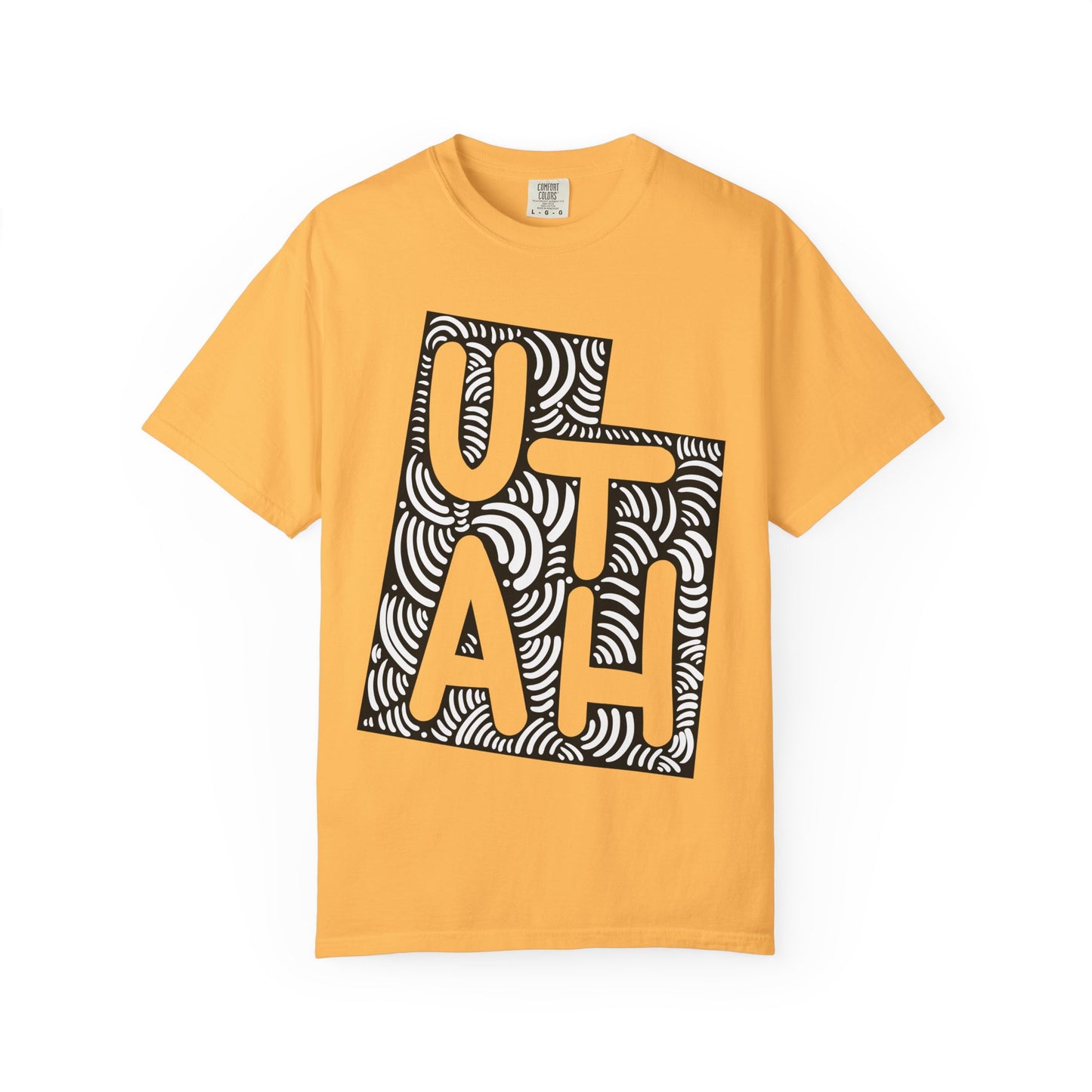 Utah "Woodcut Series" T-Shirt - 14 Colors in 7 Sizes Available!
