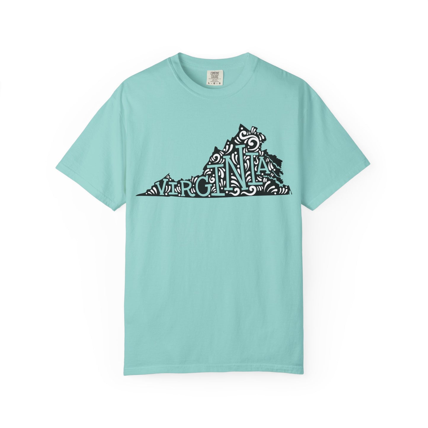 Virginia "Woodcut Series" T-Shirt - 14 Colors in 7 Sizes Available!