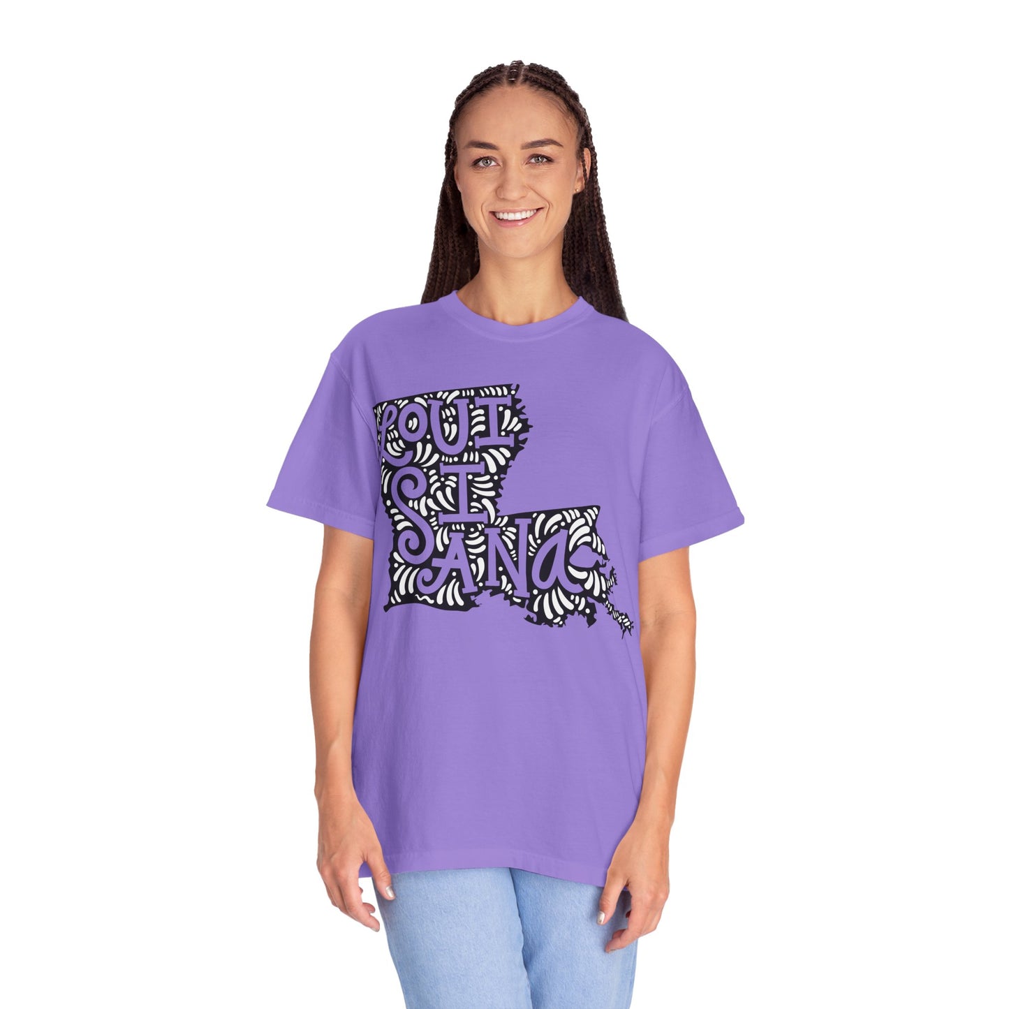Louisiana "Woodcut Series" T-Shirt - 14 Colors in 7 Sizes Available!