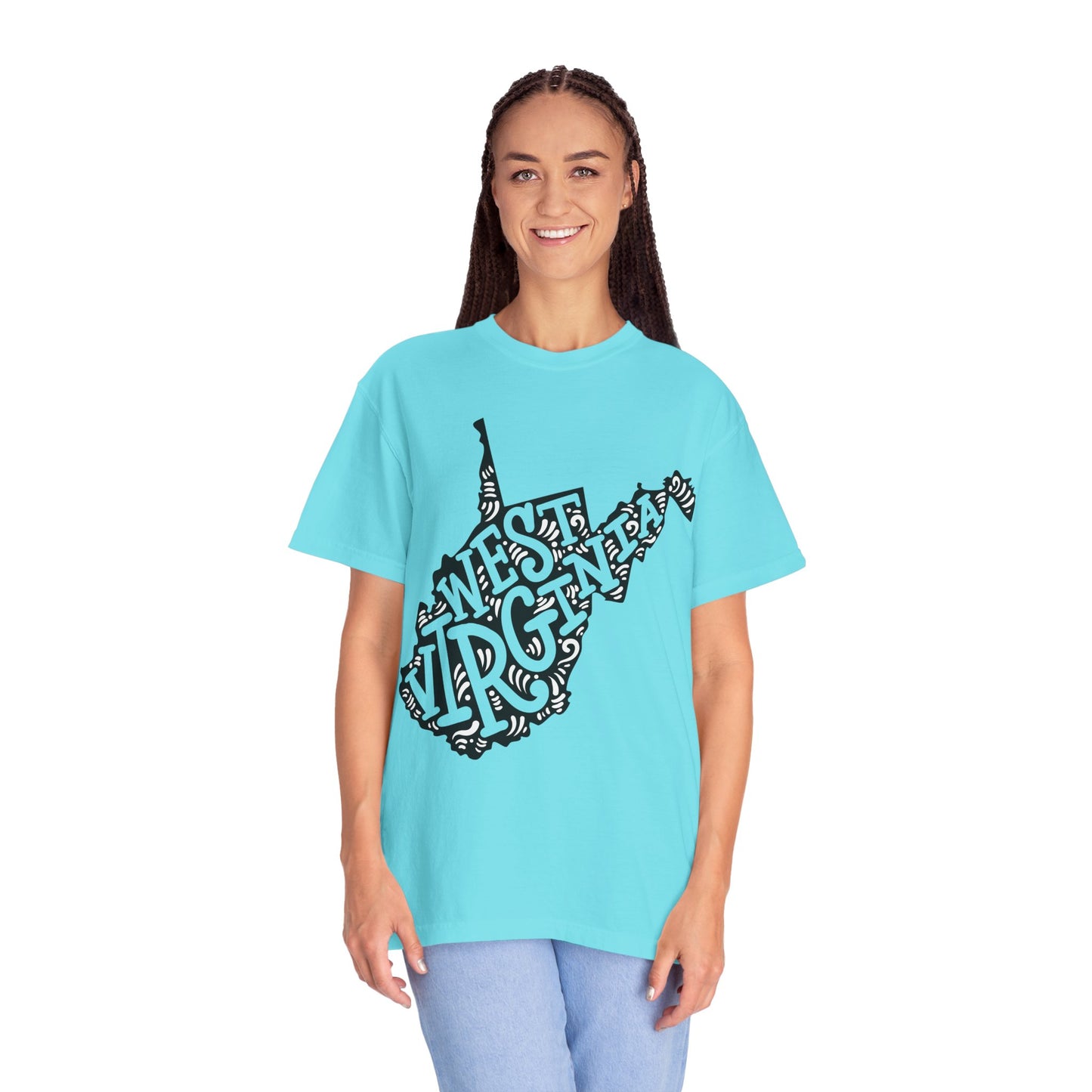 West Virginia "Woodcut Series" T-Shirt - 14 Colors in 7 Sizes Available!