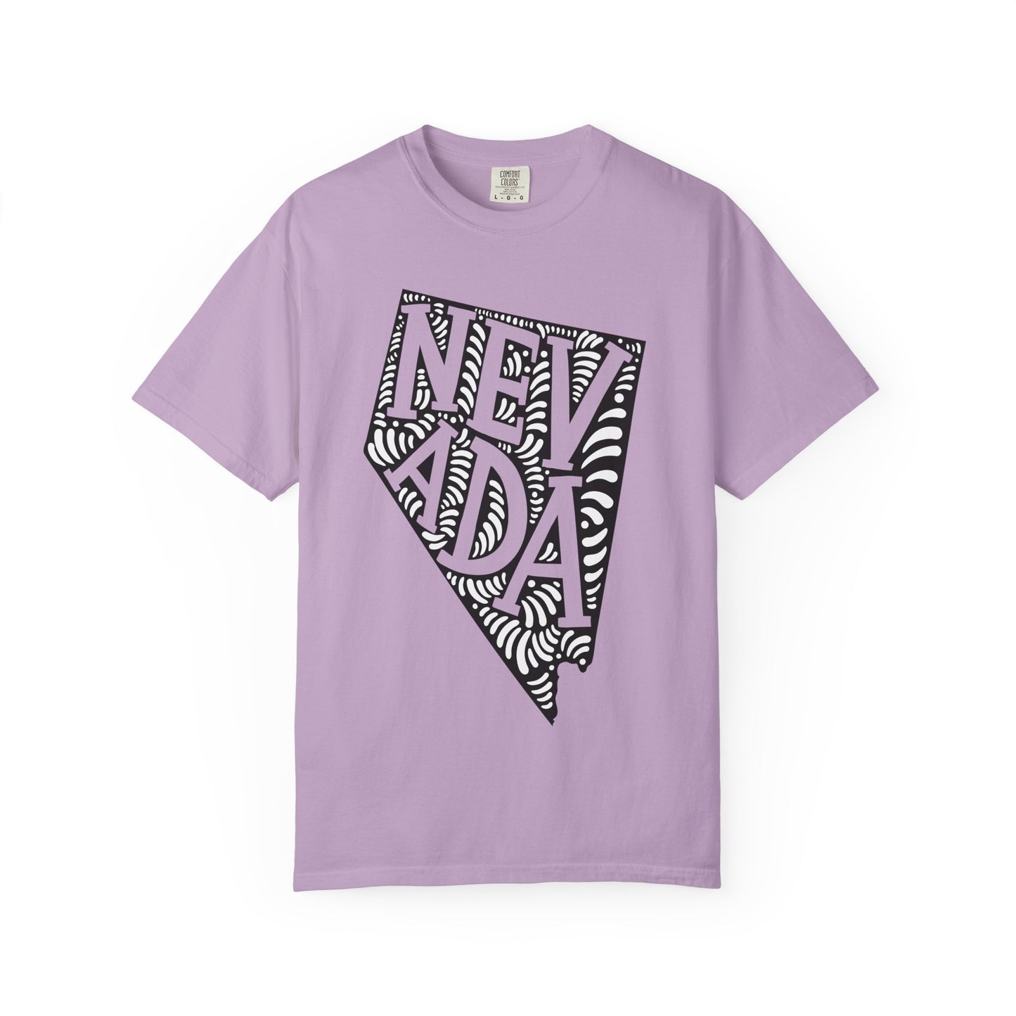 Nevada "Woodcut Series" T-Shirt - 14 Colors in 7 Sizes Available!