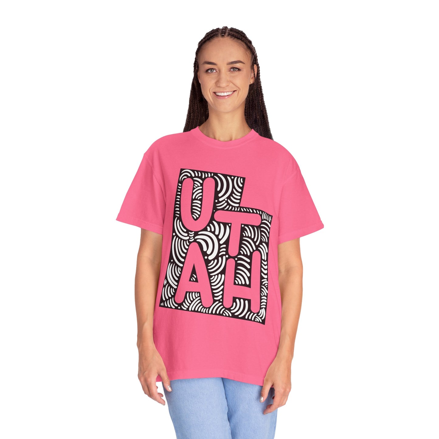 Utah "Woodcut Series" T-Shirt - 14 Colors in 7 Sizes Available!