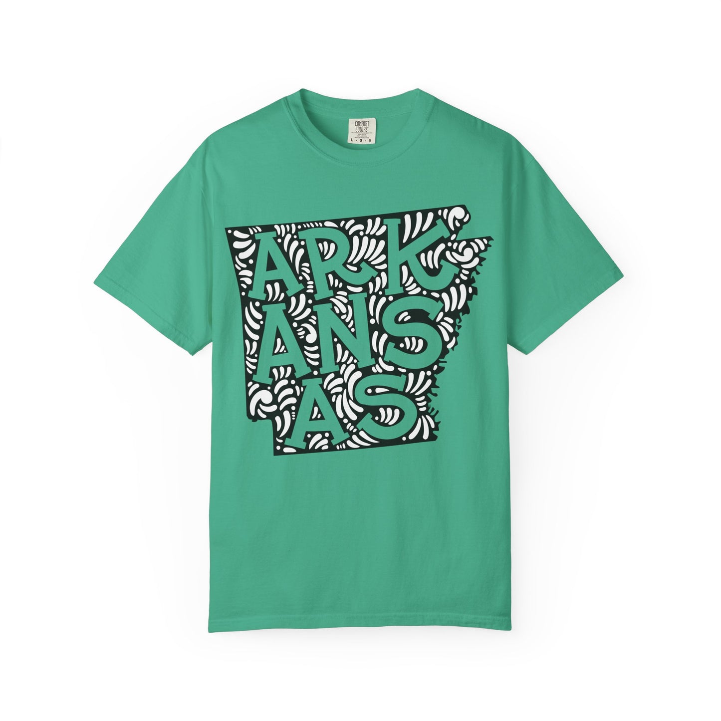 Arkansas "Woodcut Series" T-Shirt - 14 Colors in 7 Sizes Available!