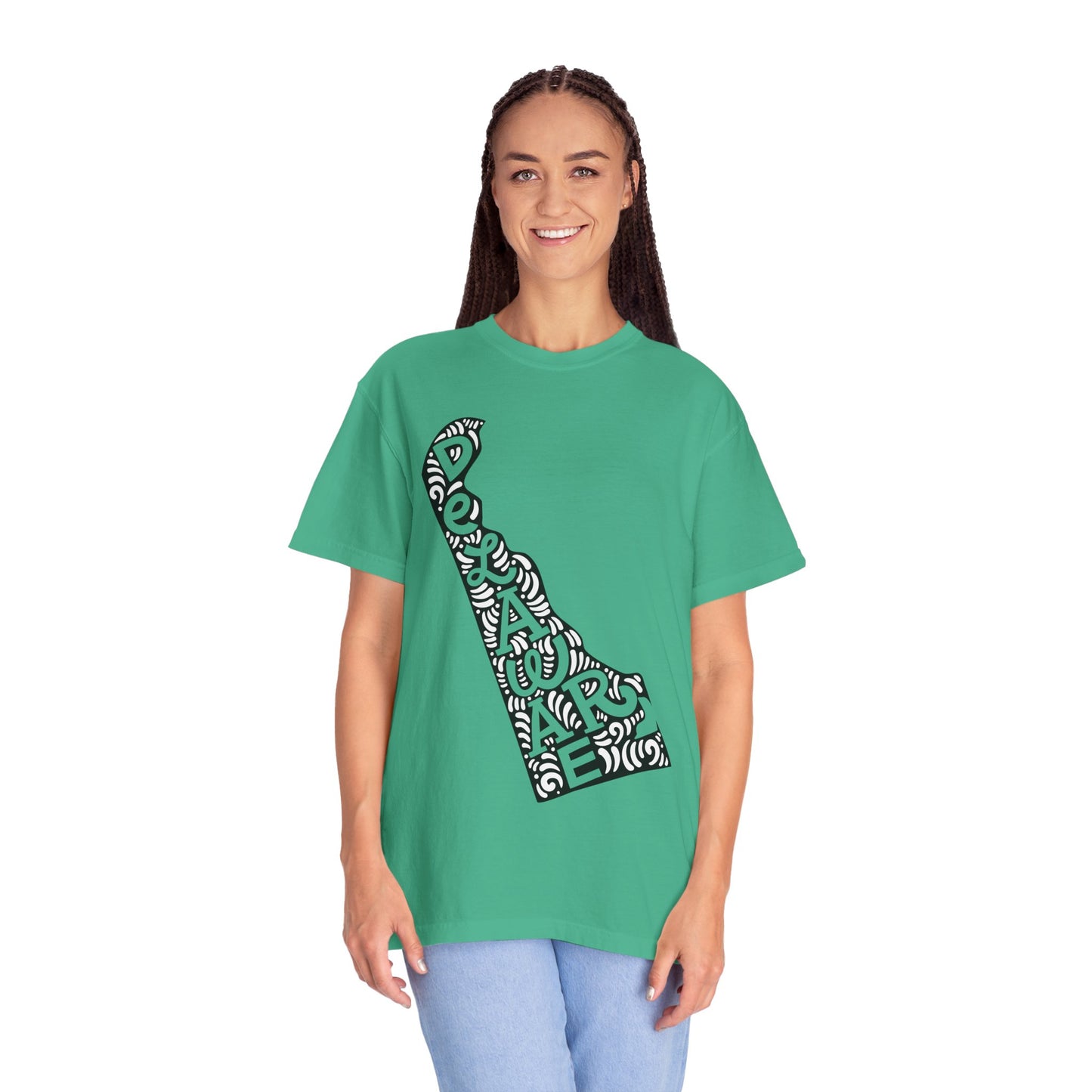 Delaware "Woodcut Series" T-Shirt - 14 Colors in 7 Sizes Available!