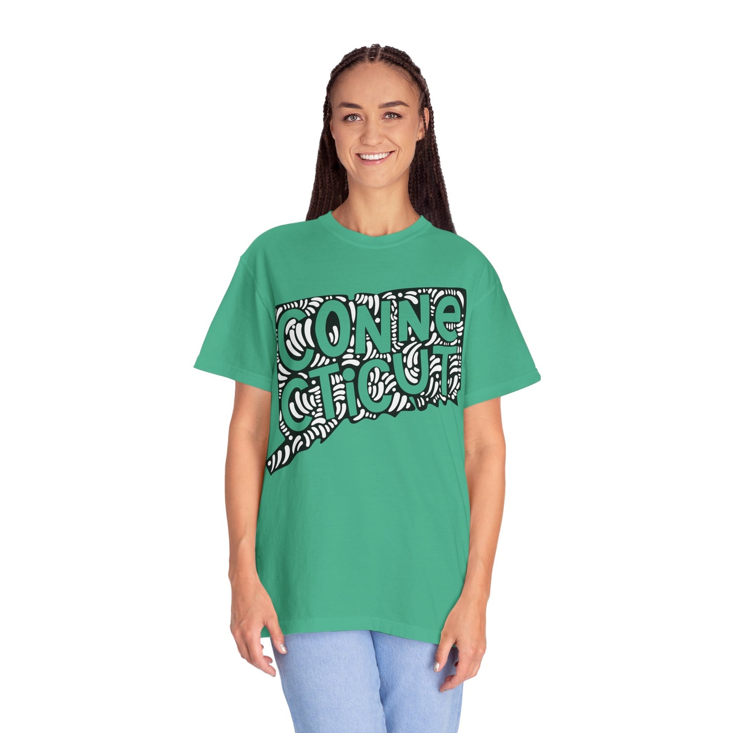 Connecticut "Woodcut Series" T-Shirt - 14 Colors in 7 Sizes Available!