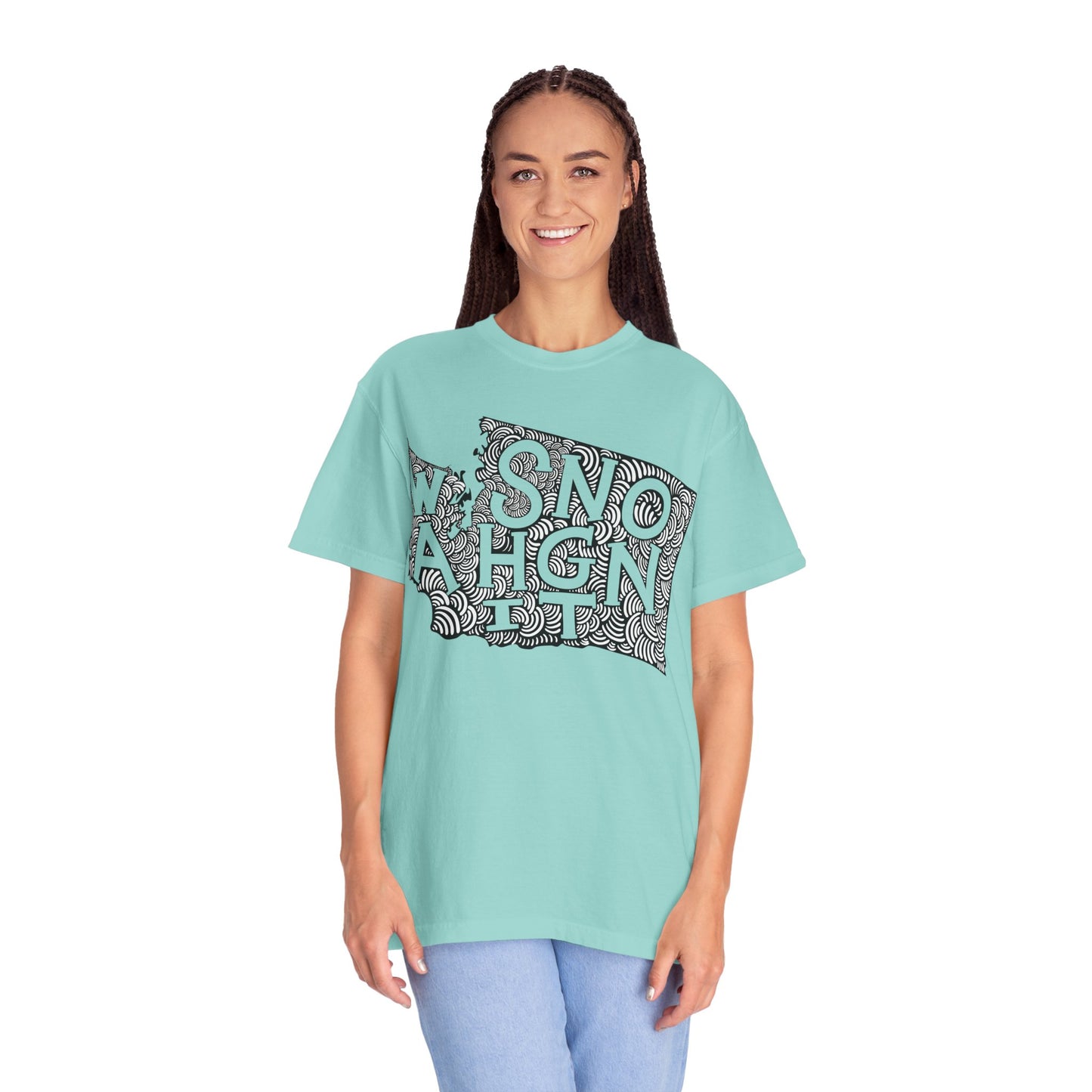 Washington "Woodcut Series" T-Shirt - 14 Colors in 7 Sizes Available!