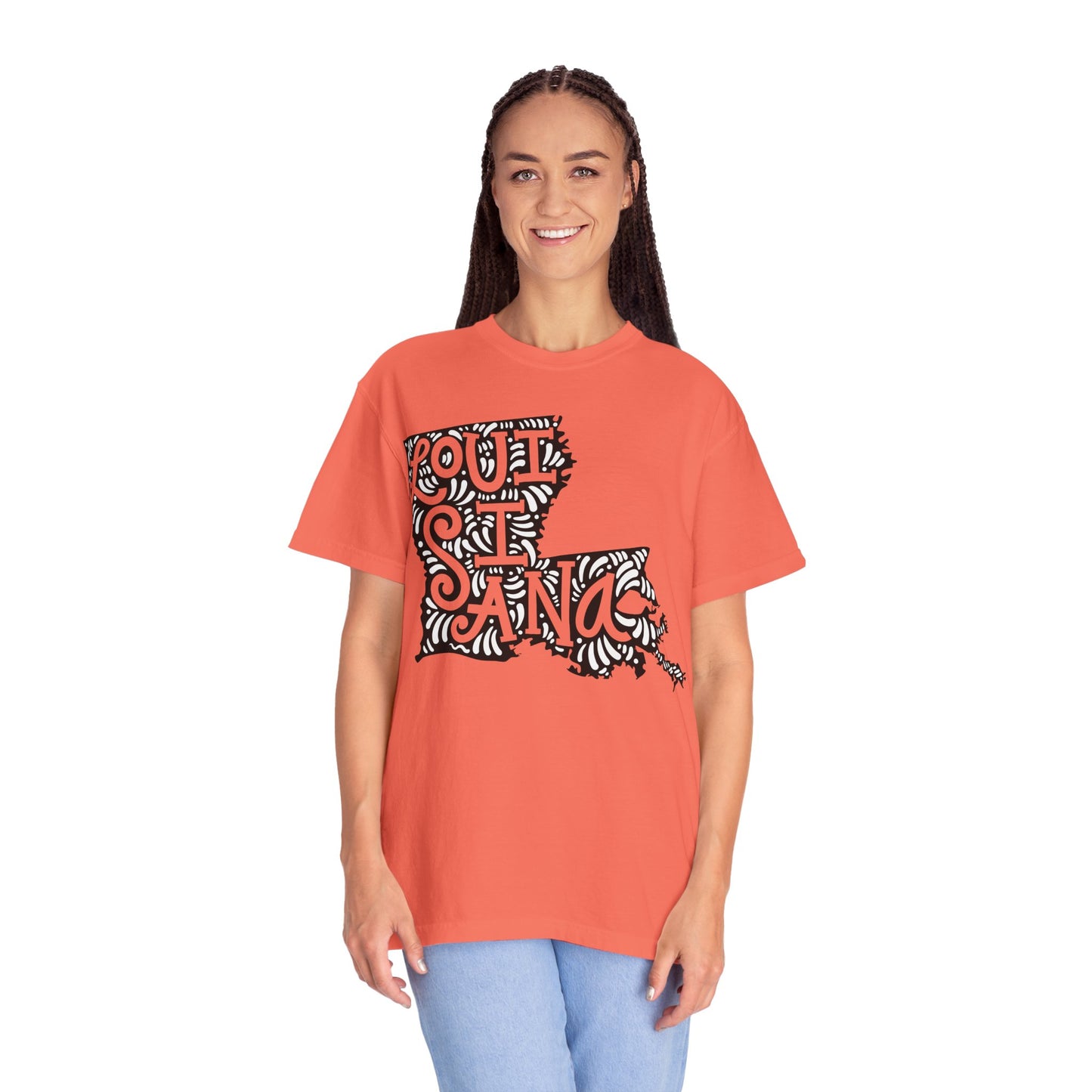 Louisiana "Woodcut Series" T-Shirt - 14 Colors in 7 Sizes Available!