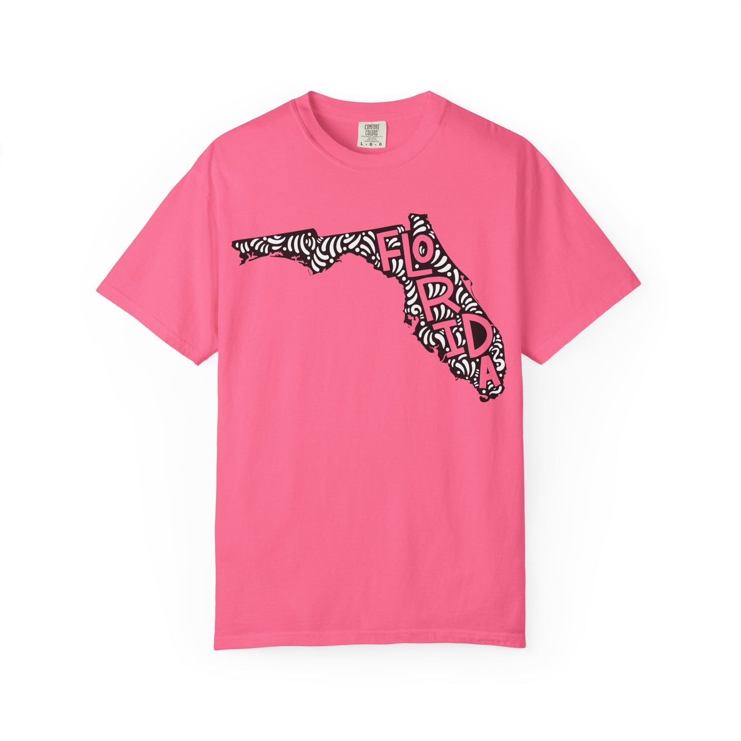 Florida "Woodcut Series" T-Shirt - 14 Colors in 7 Sizes Available!