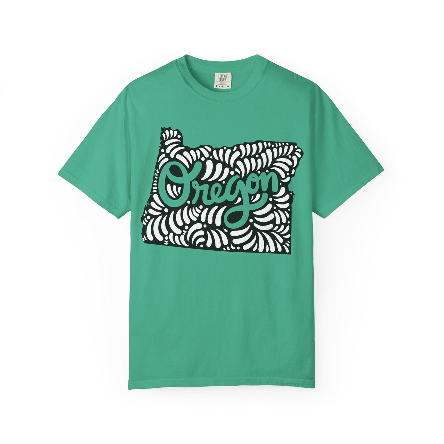 Oregon "Woodcut Series" T-Shirt - 14 Colors in 7 Sizes Available!