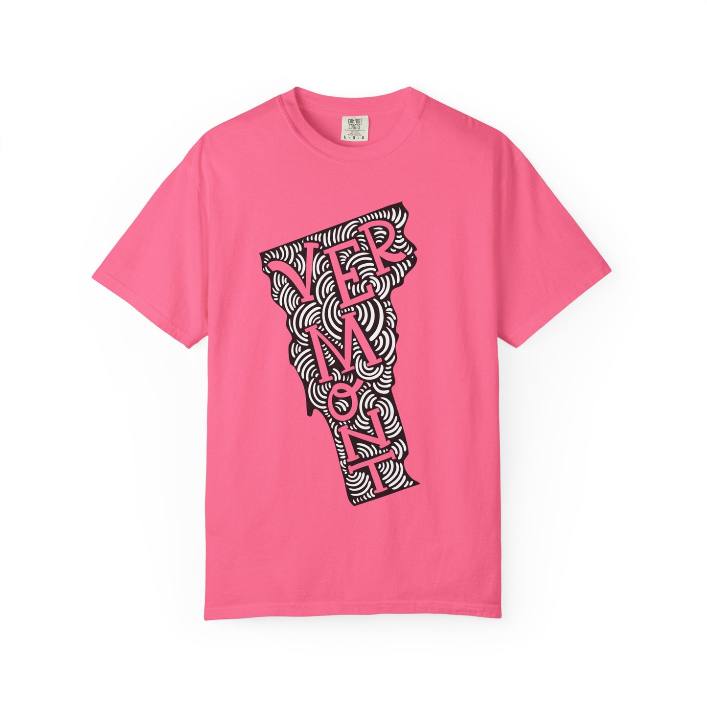 Vermont "Woodcut Series" T-Shirt - 14 Colors in 7 Sizes Available!