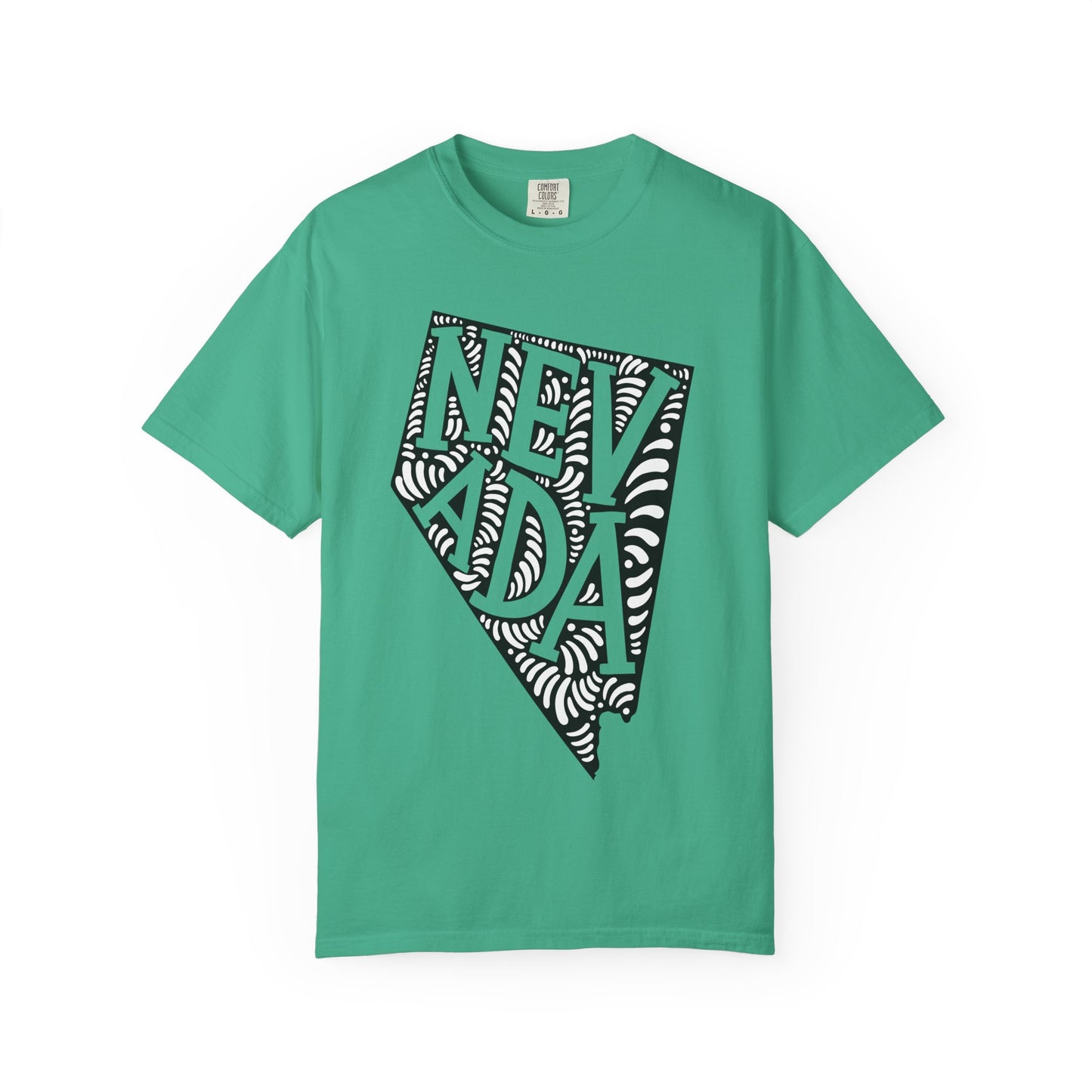 Nevada "Woodcut Series" T-Shirt - 14 Colors in 7 Sizes Available!