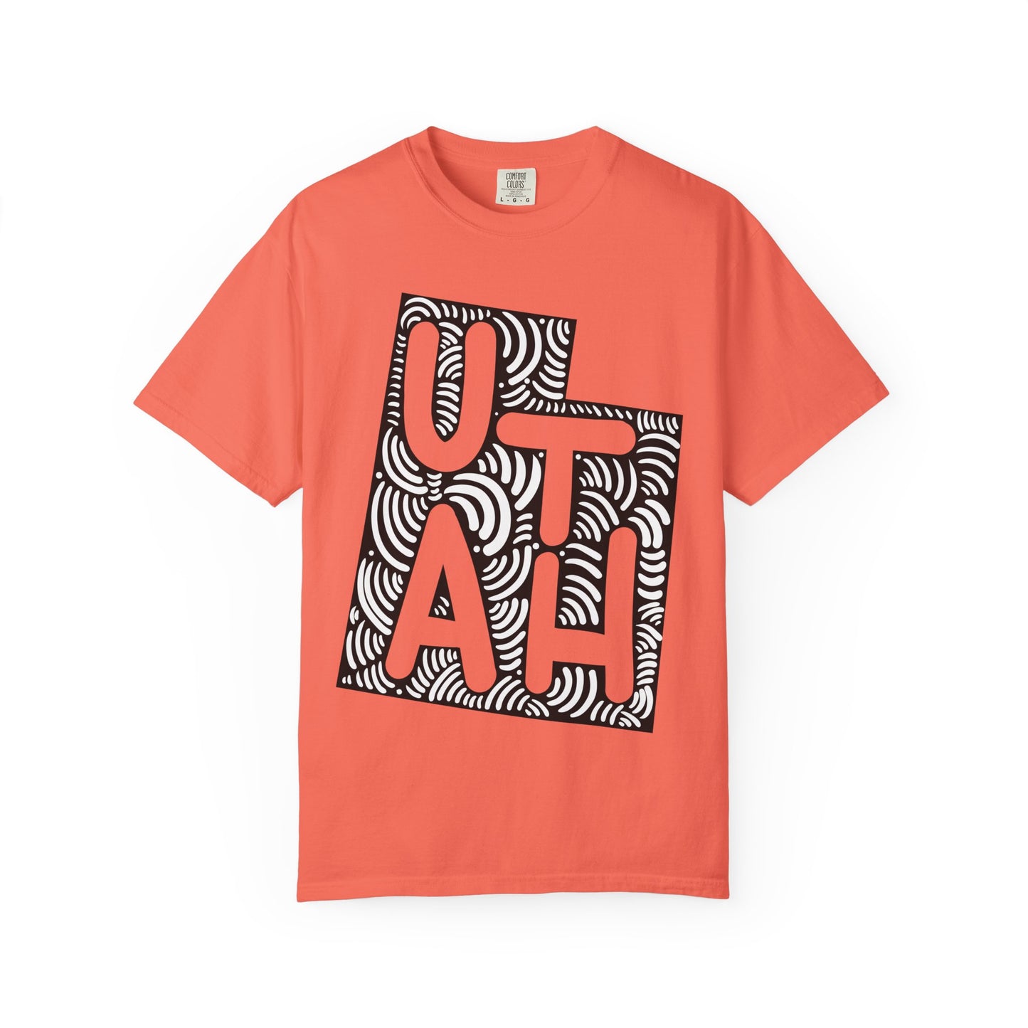Utah "Woodcut Series" T-Shirt - 14 Colors in 7 Sizes Available!