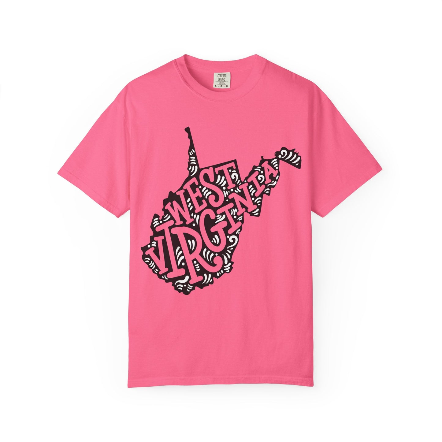 West Virginia "Woodcut Series" T-Shirt - 14 Colors in 7 Sizes Available!