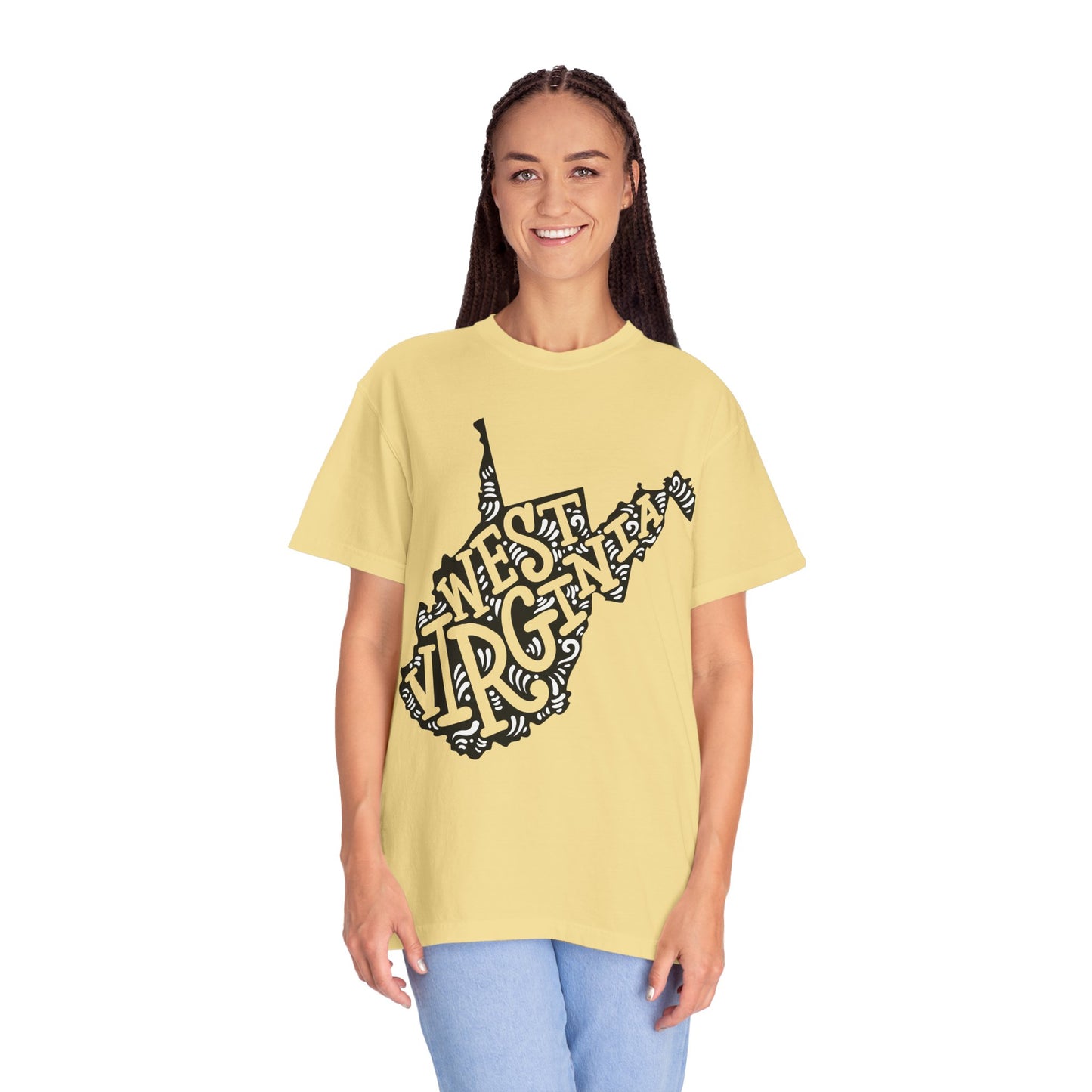 West Virginia "Woodcut Series" T-Shirt - 14 Colors in 7 Sizes Available!