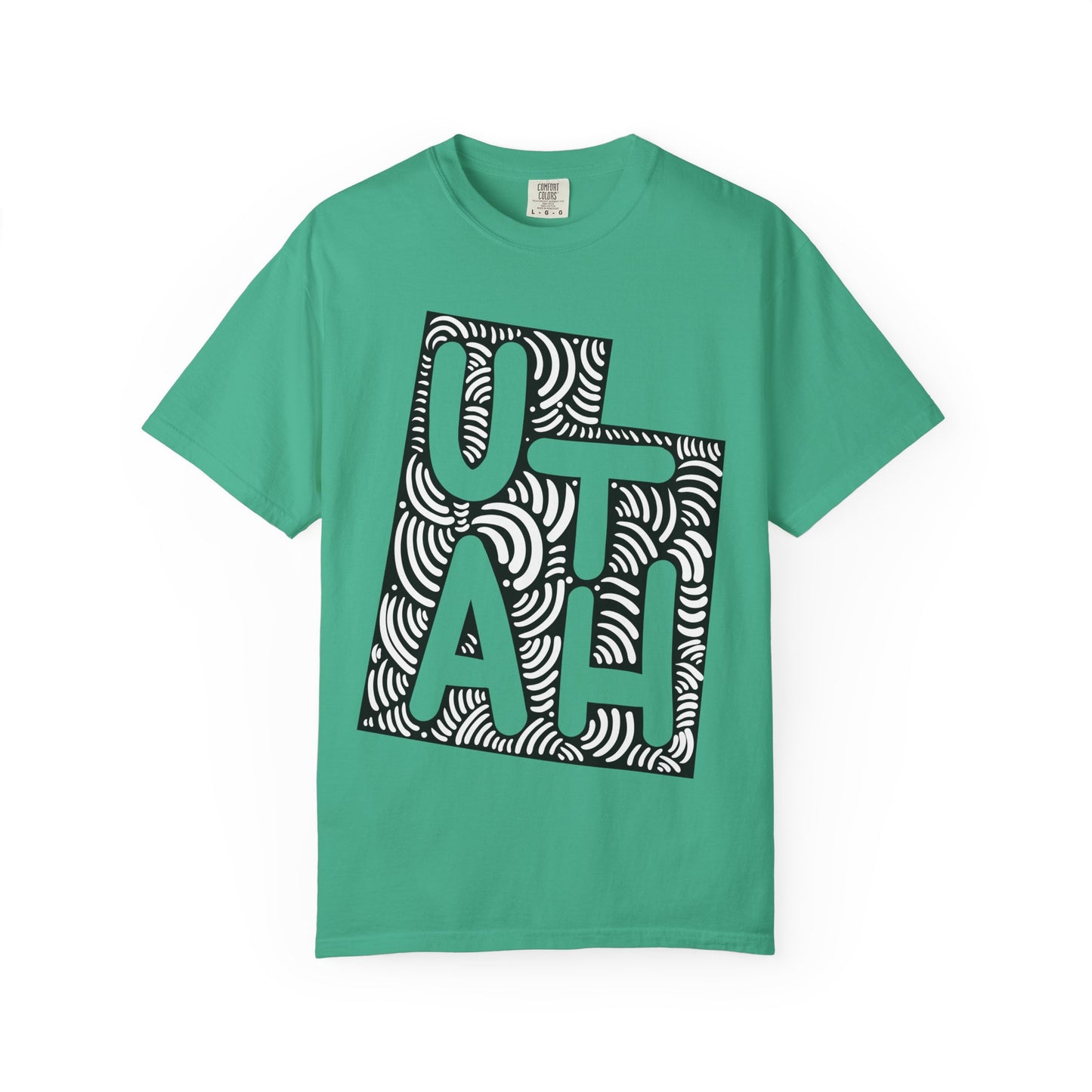 Utah "Woodcut Series" T-Shirt - 14 Colors in 7 Sizes Available!