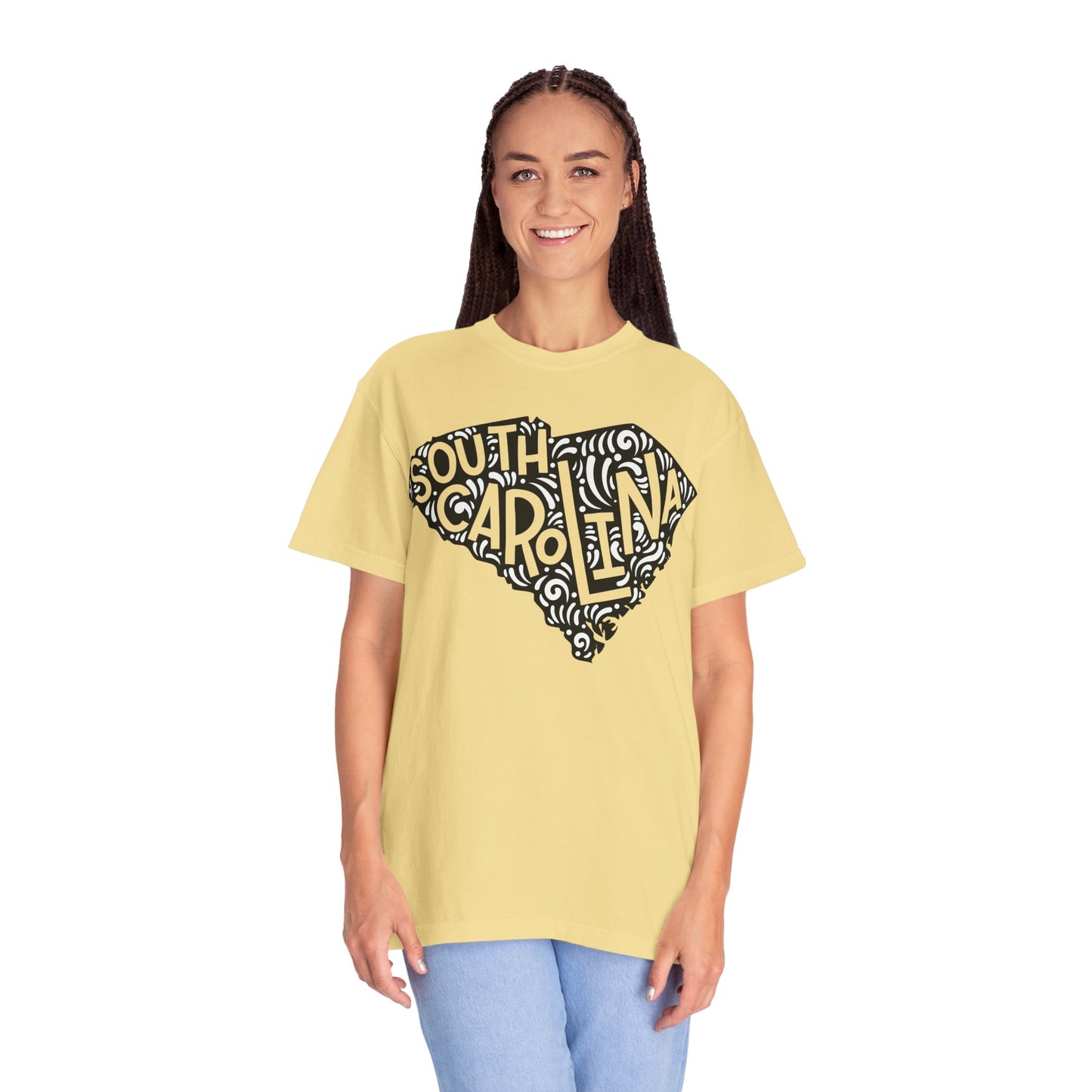 South Carolina "Woodcut Series" T-Shirt - 14 Colors in 7 Sizes Available!