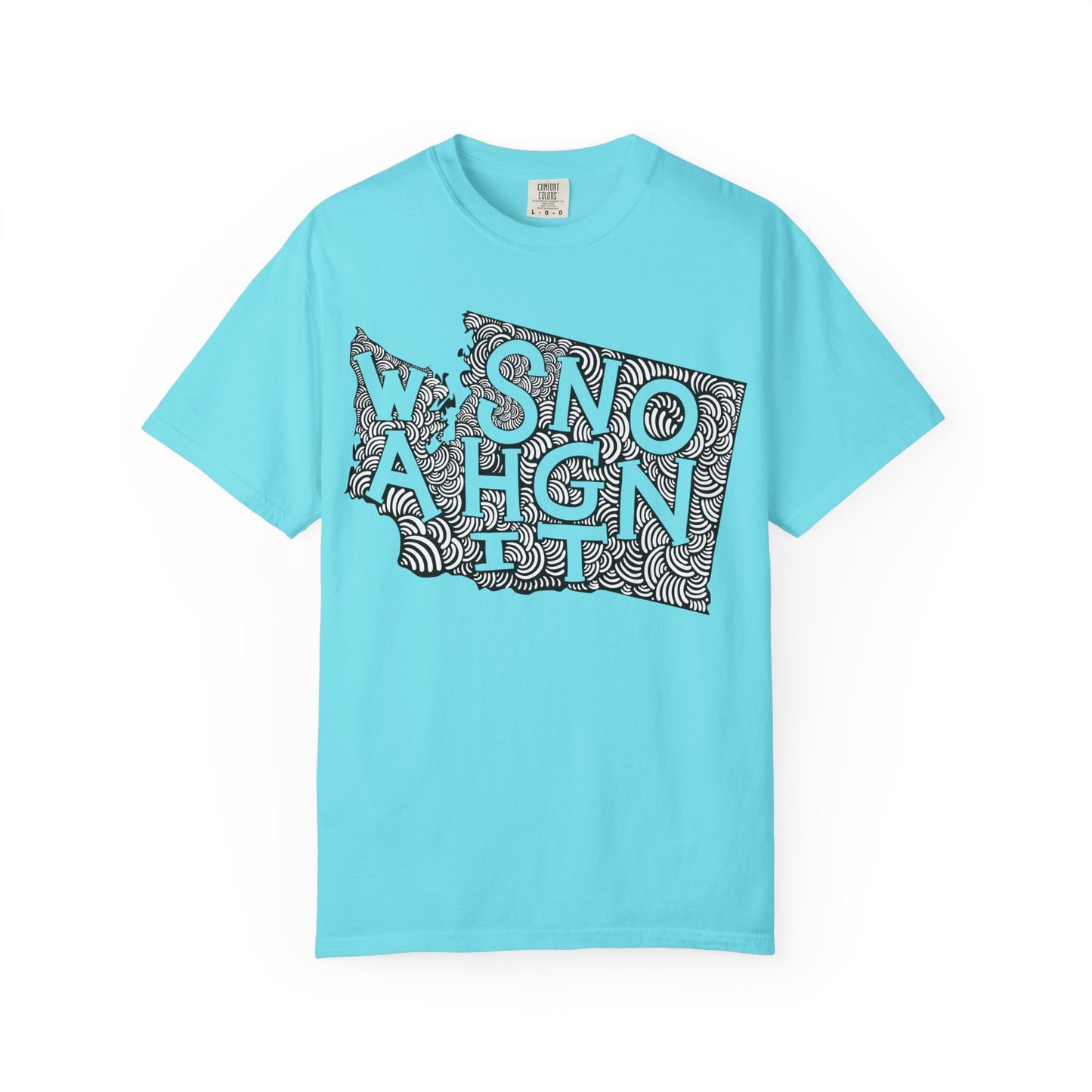 Washington "Woodcut Series" T-Shirt - 14 Colors in 7 Sizes Available!