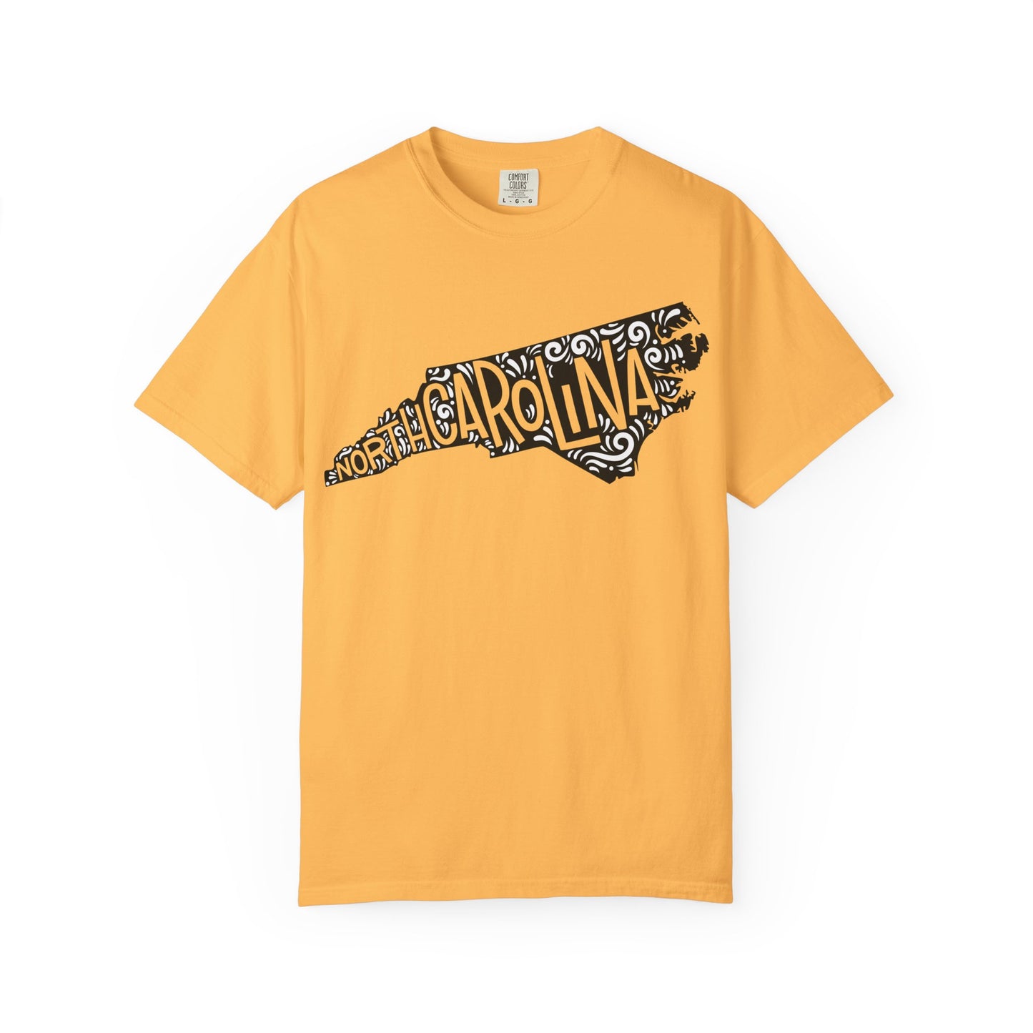 North Carolina "Woodcut Series" T-Shirt - 14 Colors in 7 Sizes Available!