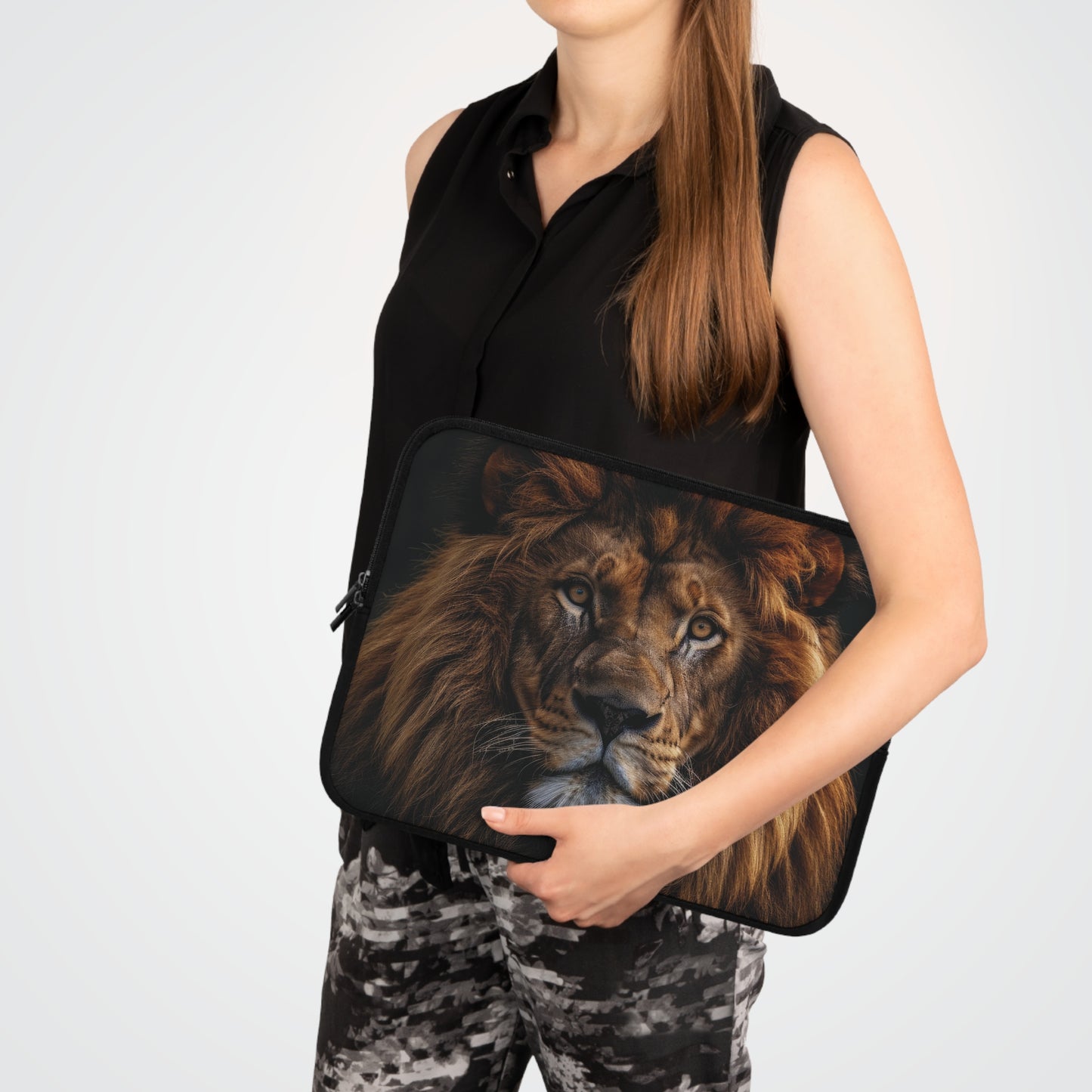 Lion Stare Laptop Sleeve - Available in 5 Sizes!