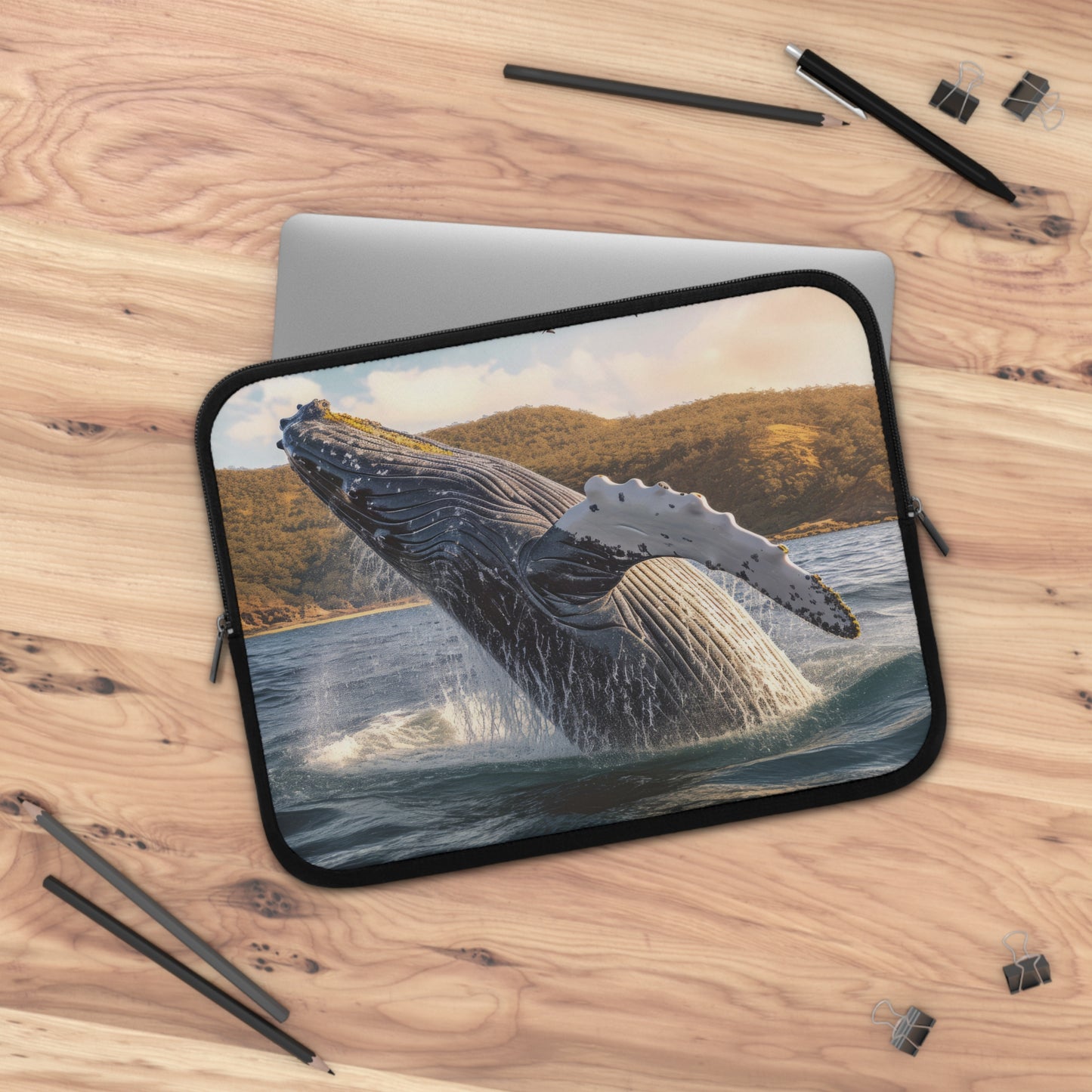 Humpback Whale Laptop Sleeve - Available in 5 Sizes!