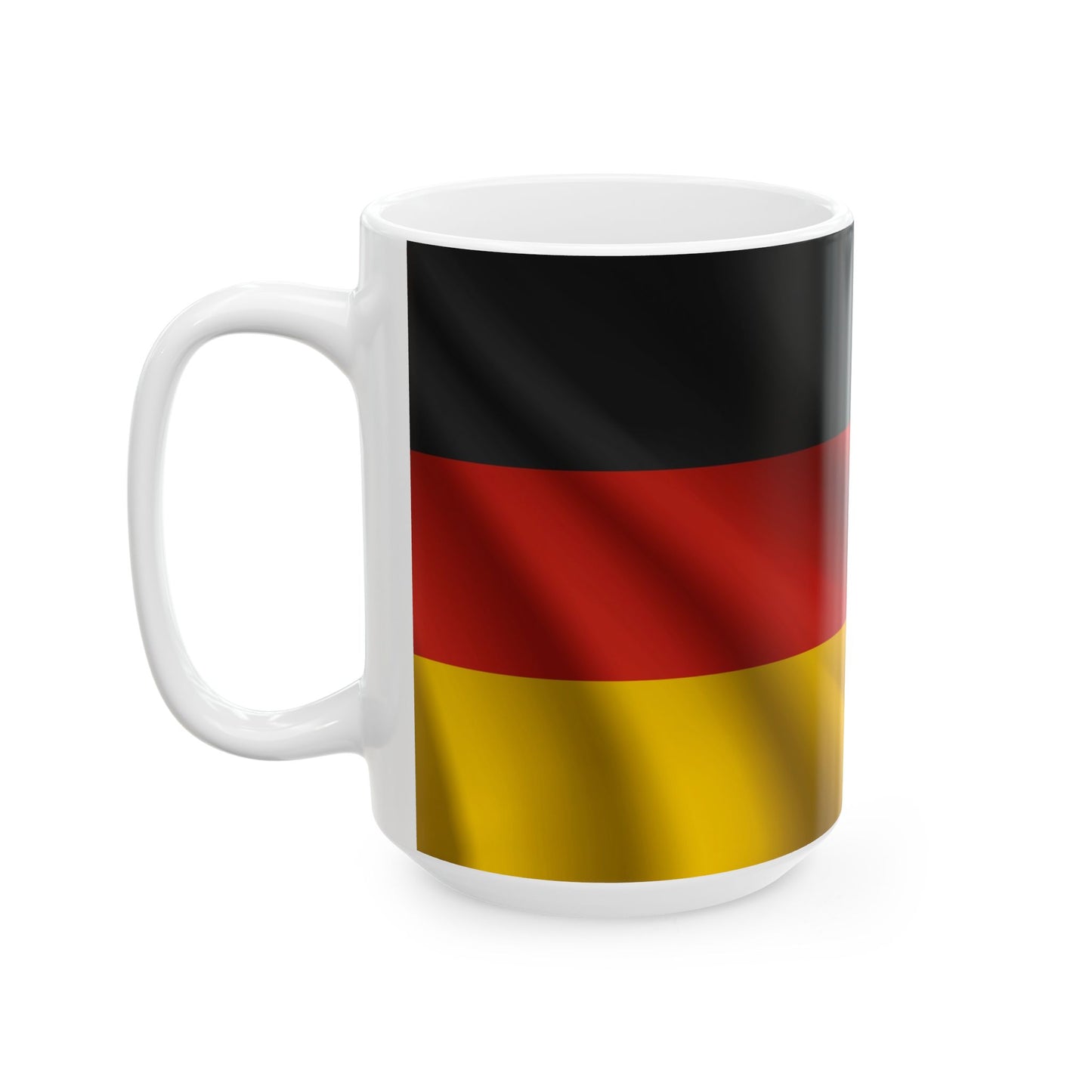 Germany Waving Flag Ceramic Mug - Available in 11oz & 15oz
