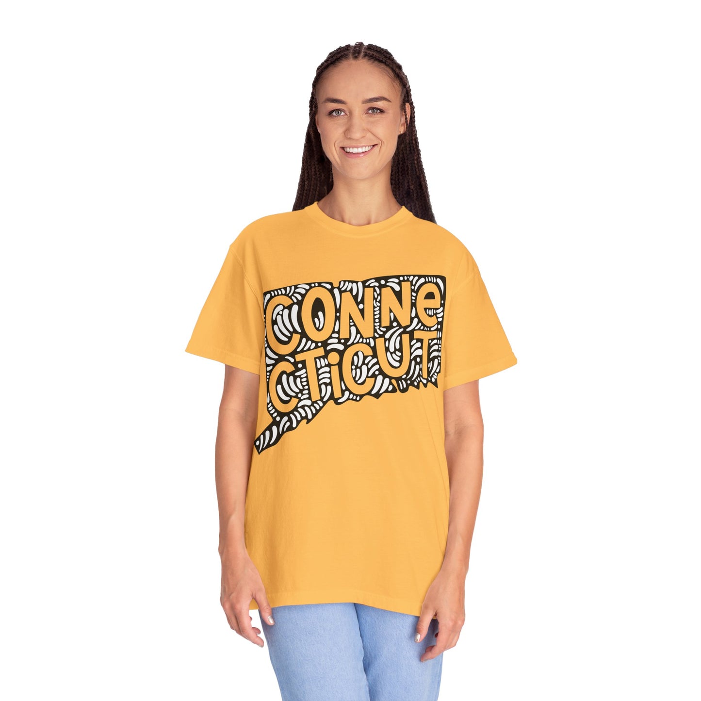Connecticut "Woodcut Series" T-Shirt - 14 Colors in 7 Sizes Available!