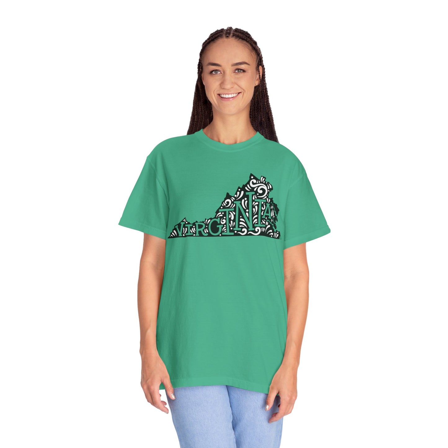 Virginia "Woodcut Series" T-Shirt - 14 Colors in 7 Sizes Available!