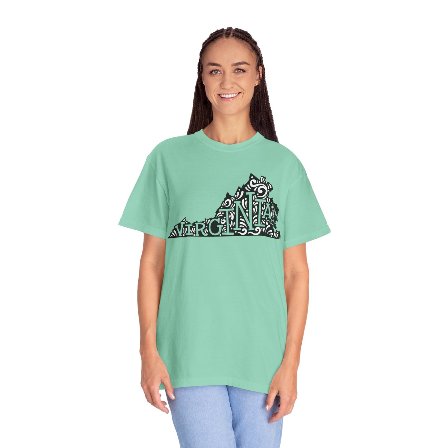 Virginia "Woodcut Series" T-Shirt - 14 Colors in 7 Sizes Available!