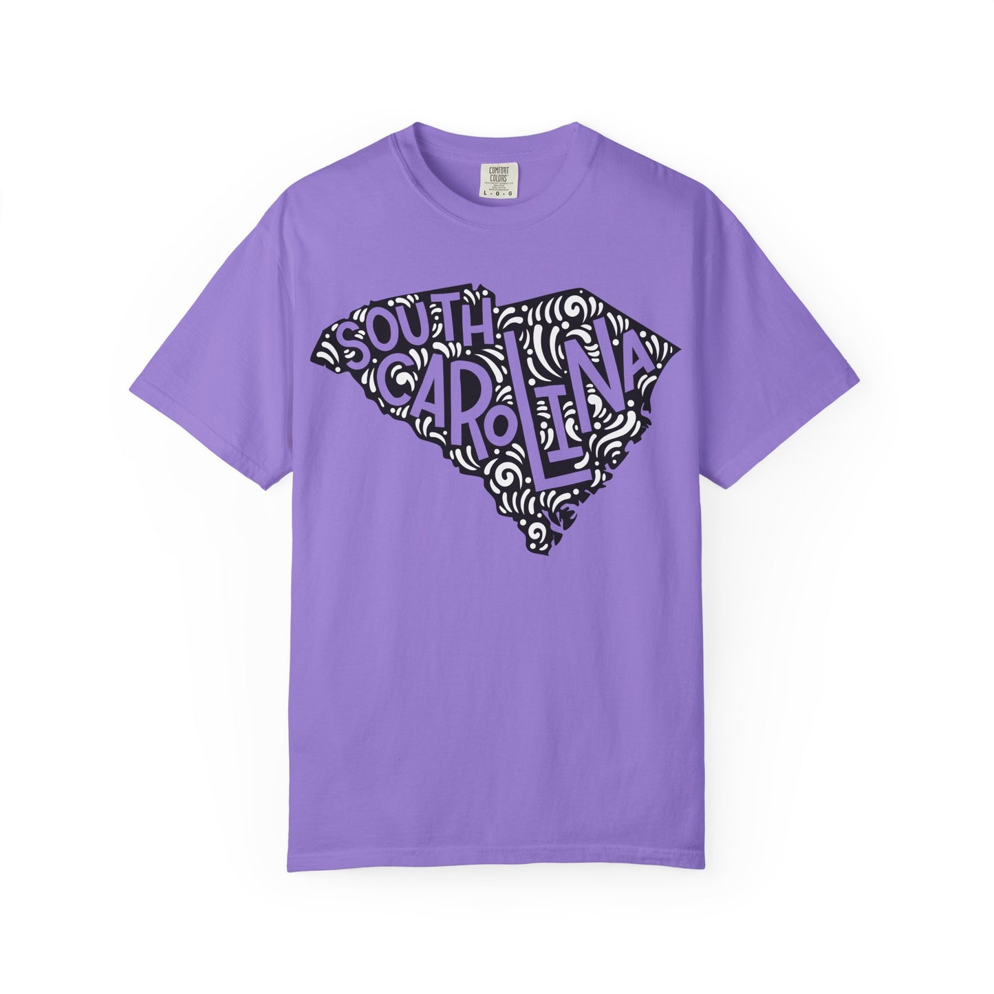 South Carolina "Woodcut Series" T-Shirt - 14 Colors in 7 Sizes Available!