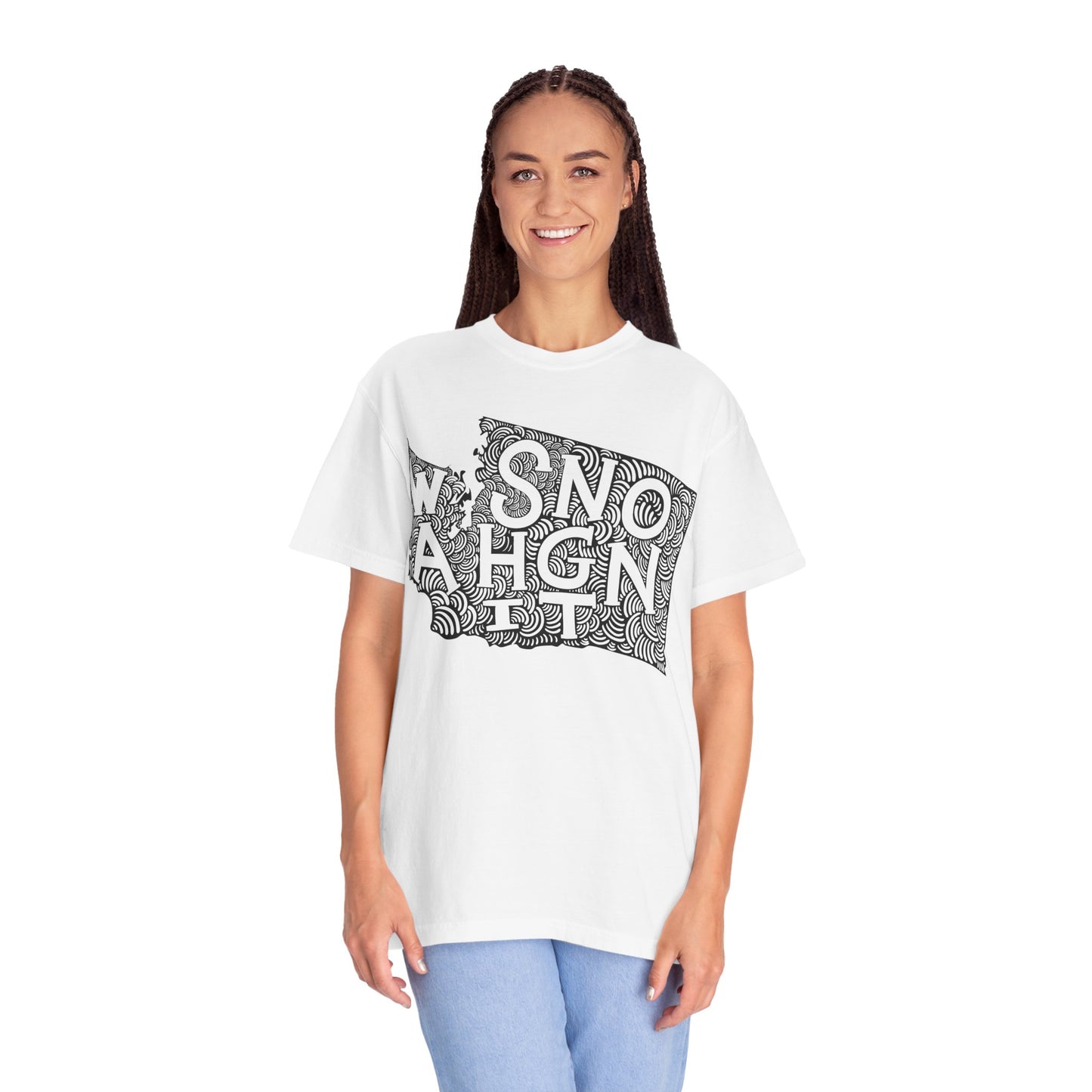 Washington "Woodcut Series" T-Shirt - 14 Colors in 7 Sizes Available!